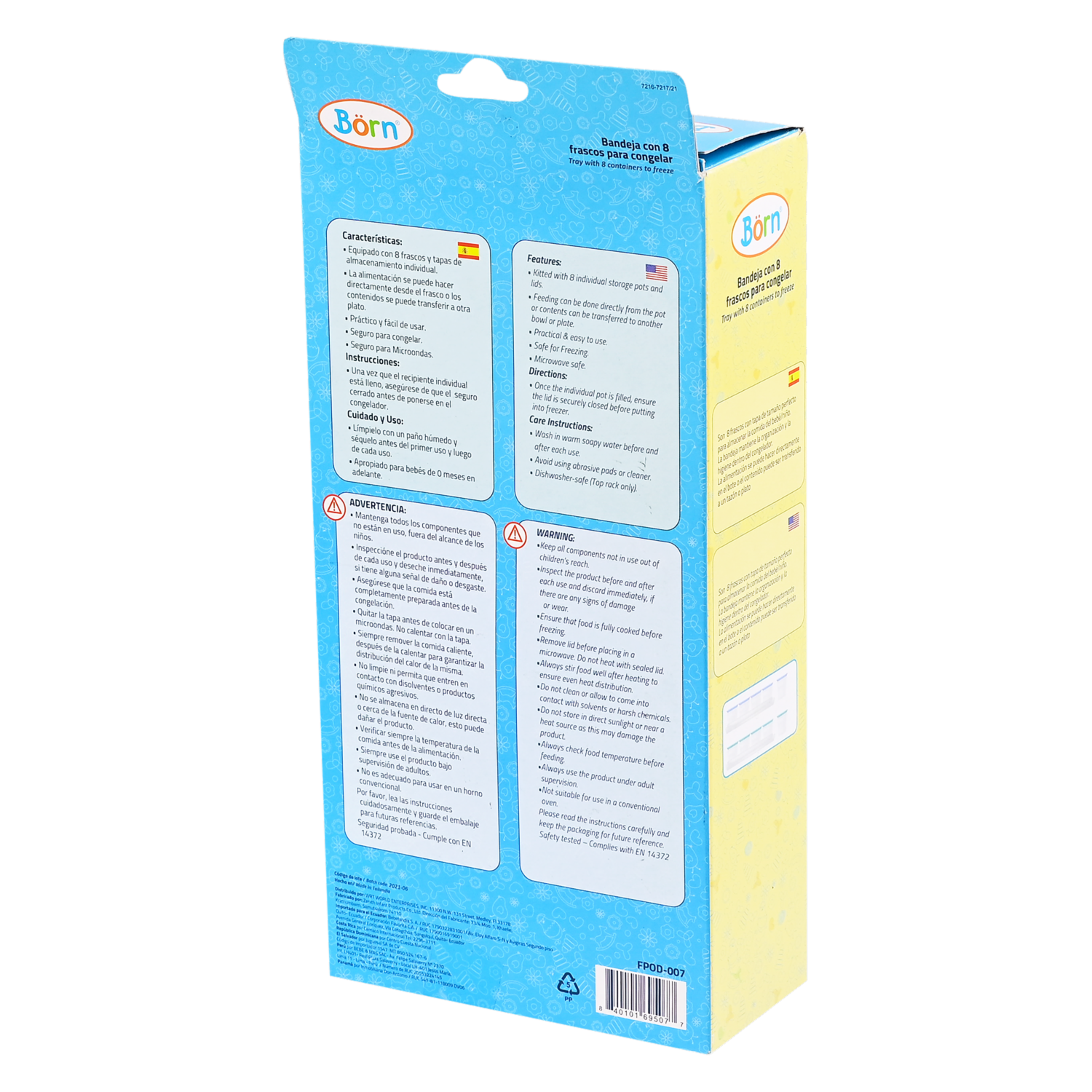 Dispensador De Comida BÖRN X 8 Uds