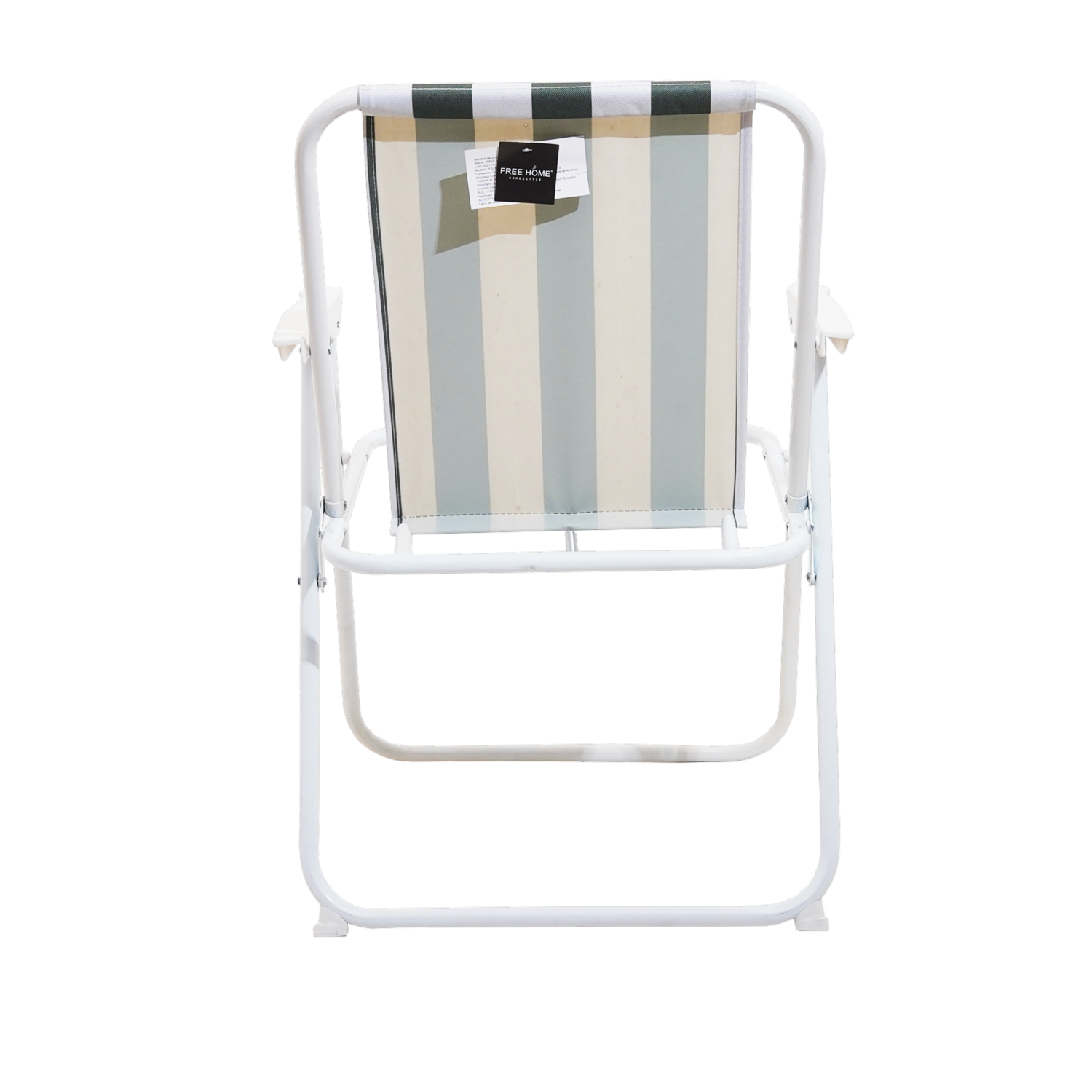 Silla De Playa Rayas Verde FREE HOME