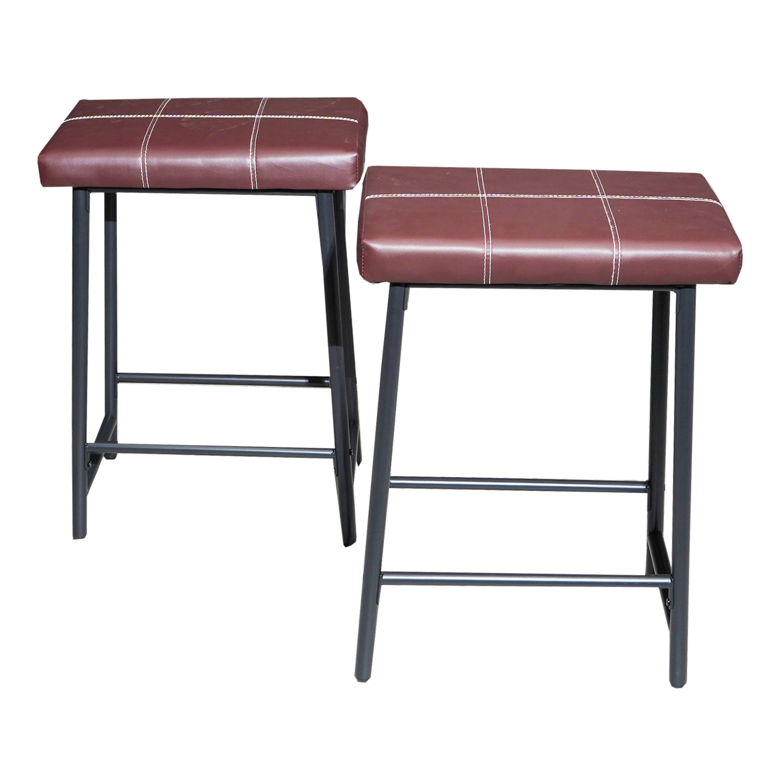Desayunador Mesa y 2 Bancos FREE HOME Madera y Metal