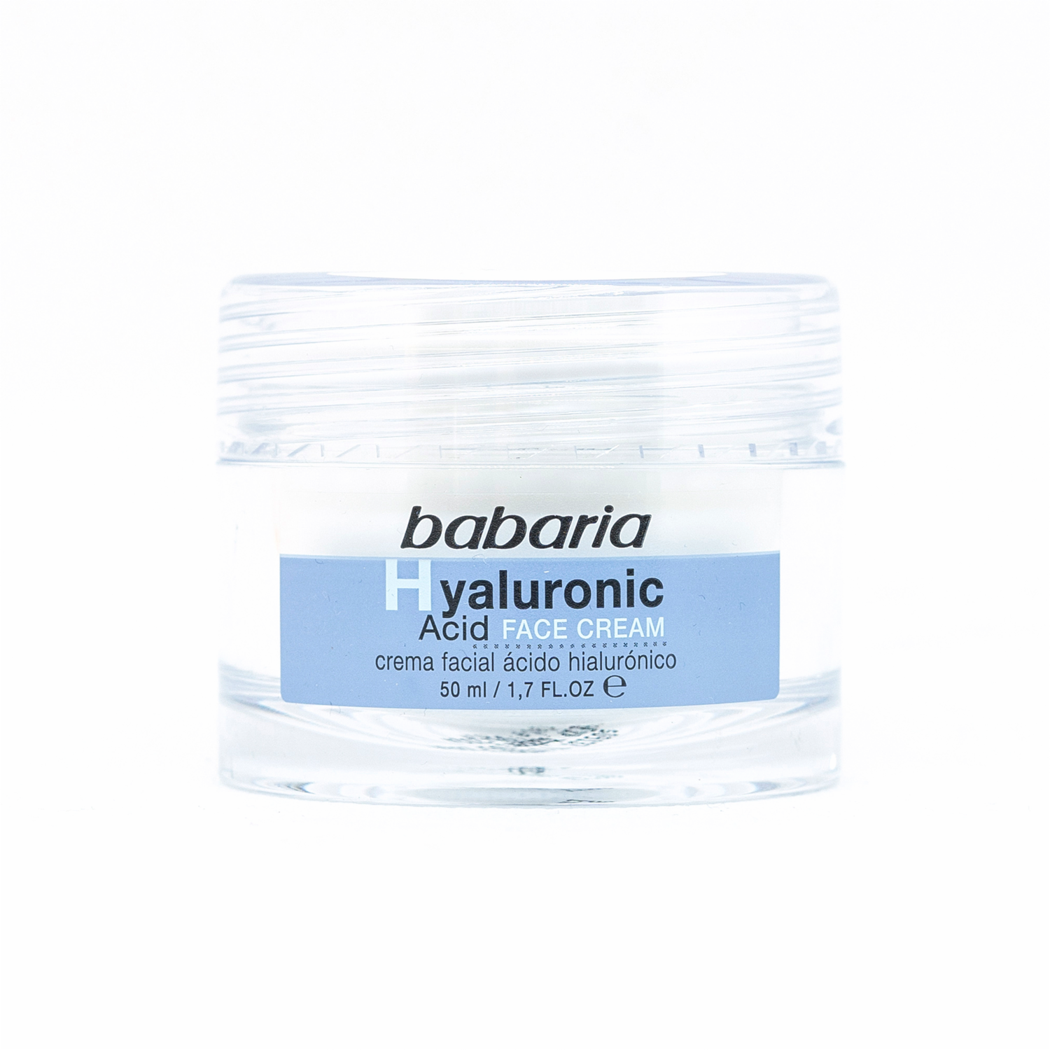 Crema Facial Con Ácido Hialurónico Día Y Noche BABARIA 50 Ml