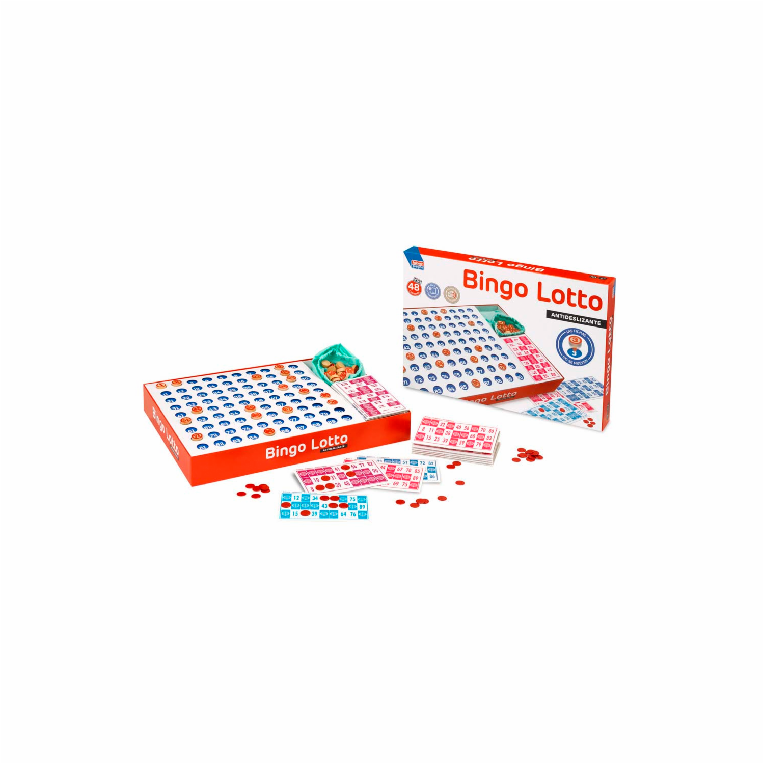 Juego De Mesa Bingo Lotto FALOMIR 2+ Jugadores