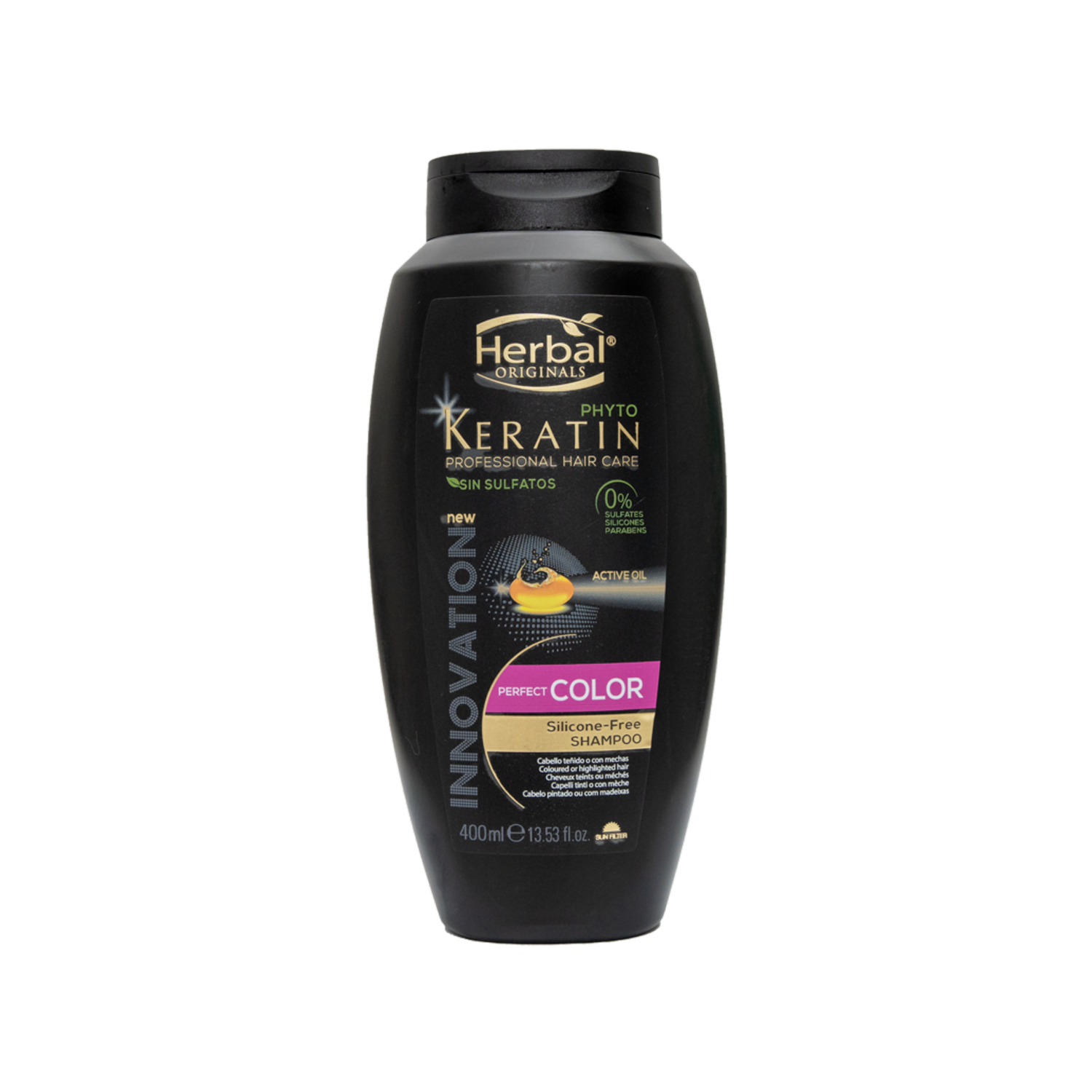 Shampoo De Cabello Color Perfecto HERBAL 400 Ml