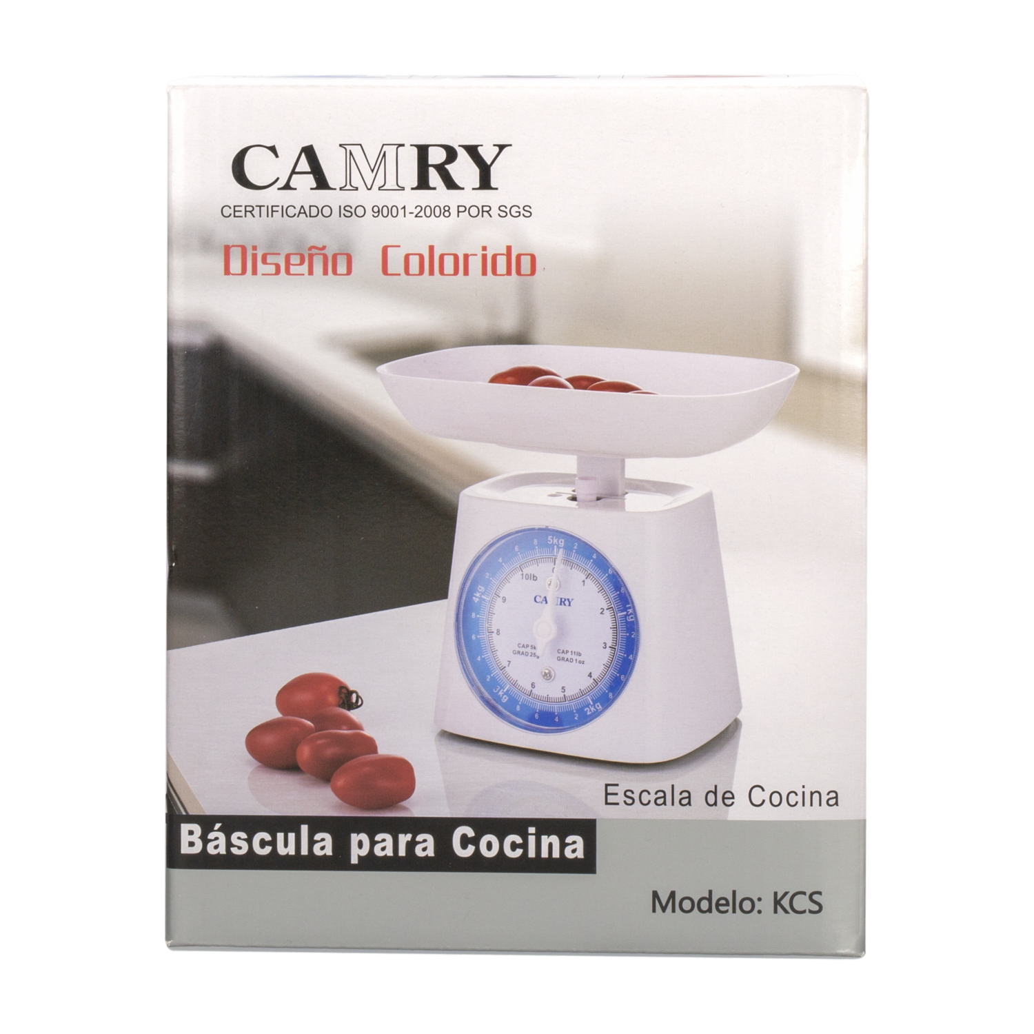 Balanza Cocina Mecanica Blanca CAMRY Unidad