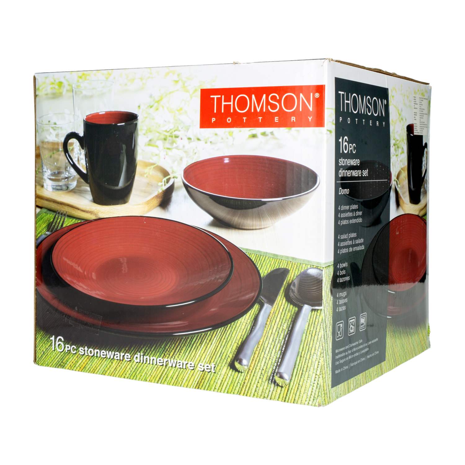 Vajilla 16 Piezas THOMSON POTTERY Domo