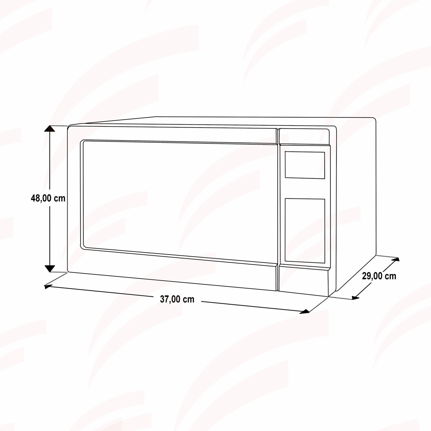 Microondas 10 Niveles De Potencia NN-SB428SRUH PANASONIC 25 Litros