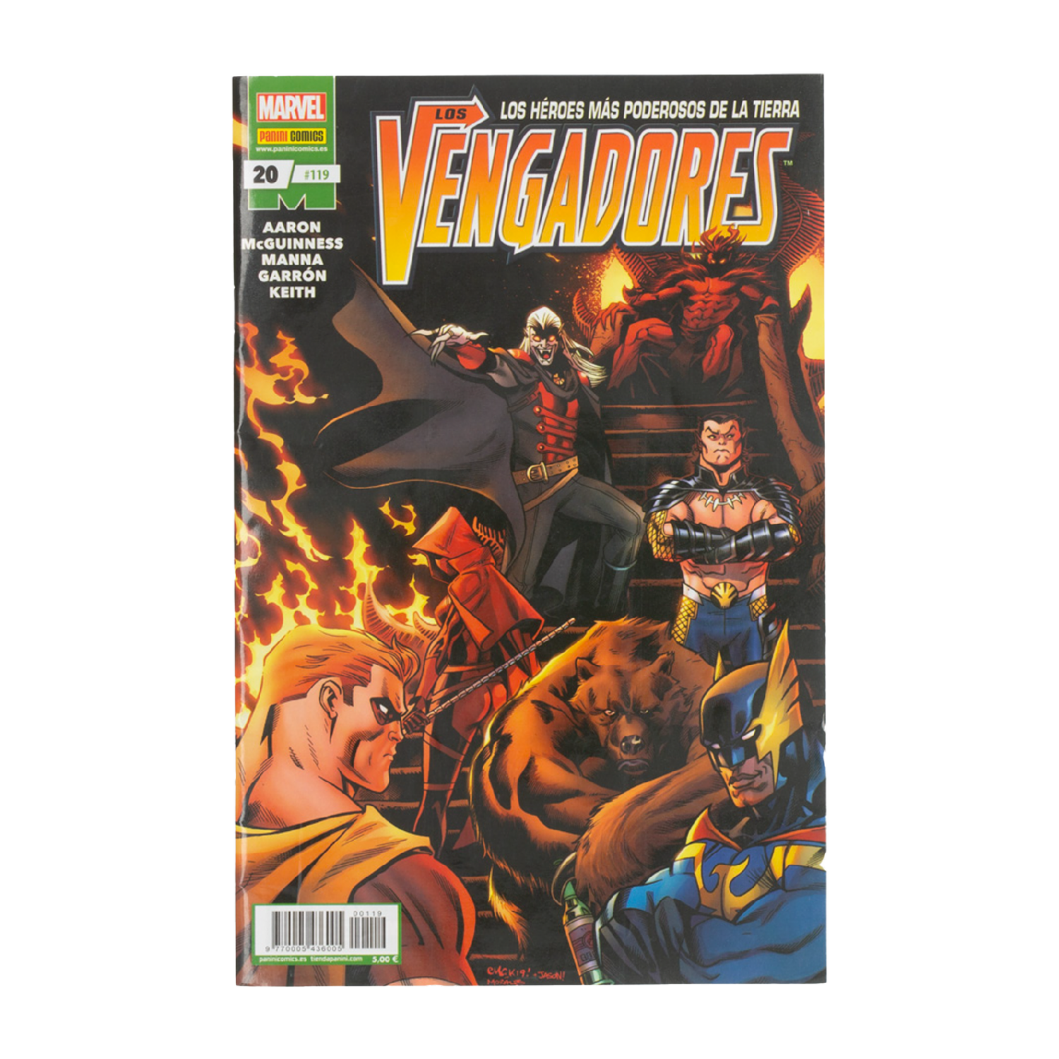 Vegadores Comics MARVEL Edición 20 #119
