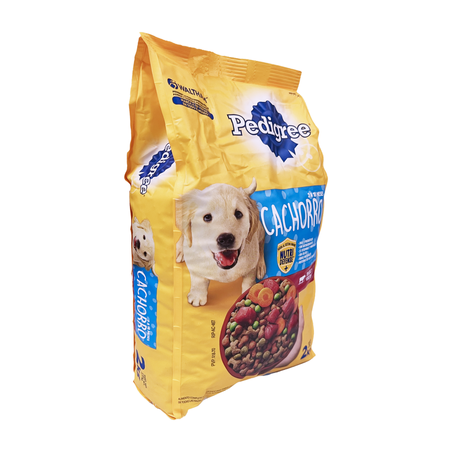 Alimento Para Perros Cachorro Raza Pequeña PEDIGREE 2 Kg