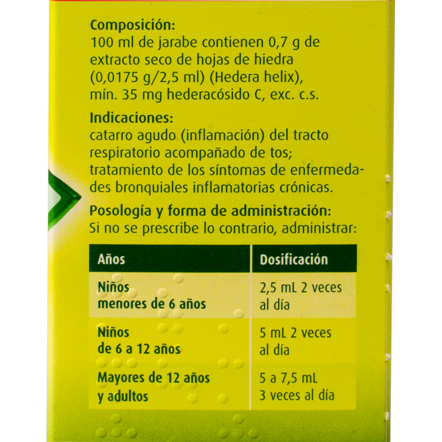 Jarabe Para La Tos ABRILAR 100 Ml