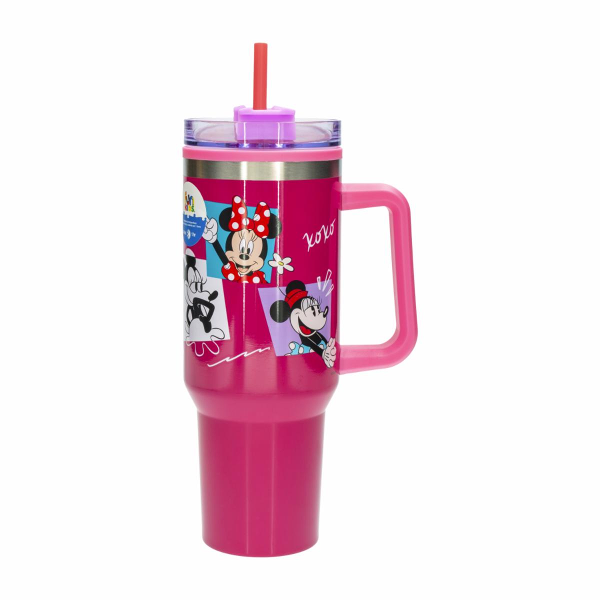 Tomatodo Doble Pared Minnie Con Pitillo FUN KIDS 1,2 Litros