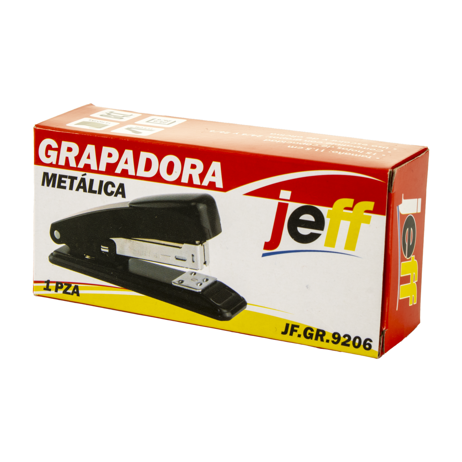 Grapadora De Hojas Metálica Pequeña JEFF Unidad