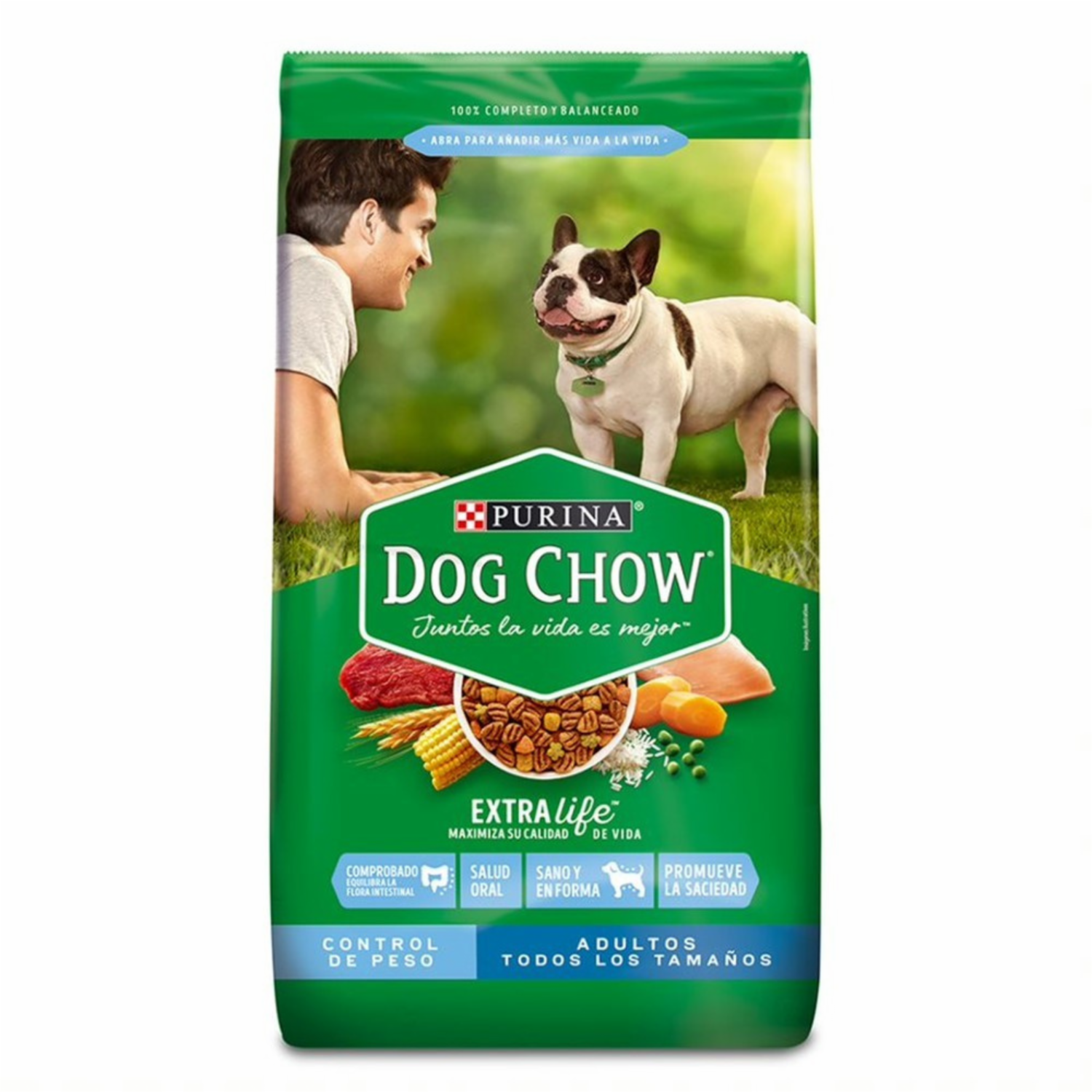 Alimento Para Perros Adultos Control De Peso Todos Los Tamaños PURINA DOG CHOW 2 Kg