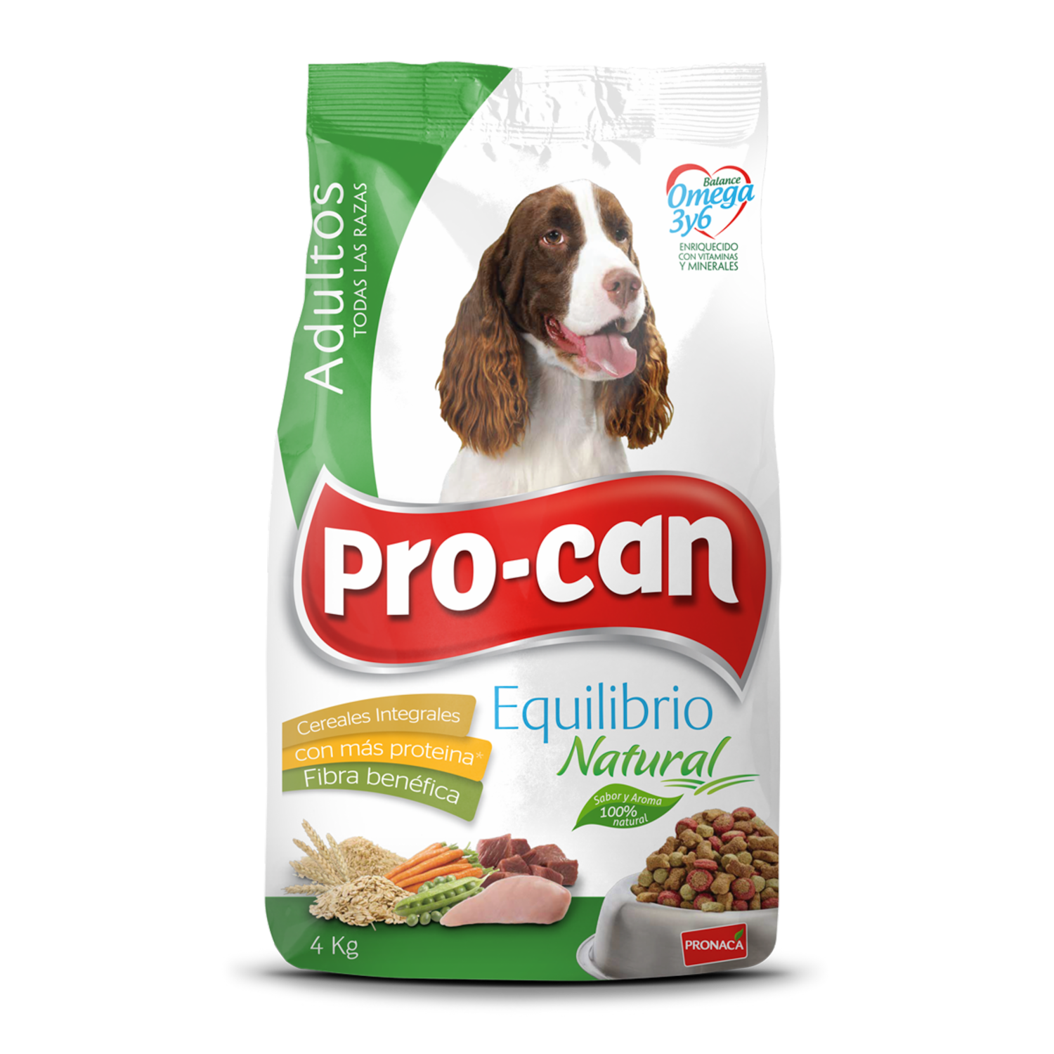 Alimento Para Perros Adultos Equilibrio Natural PRO-CAN 4 Kg