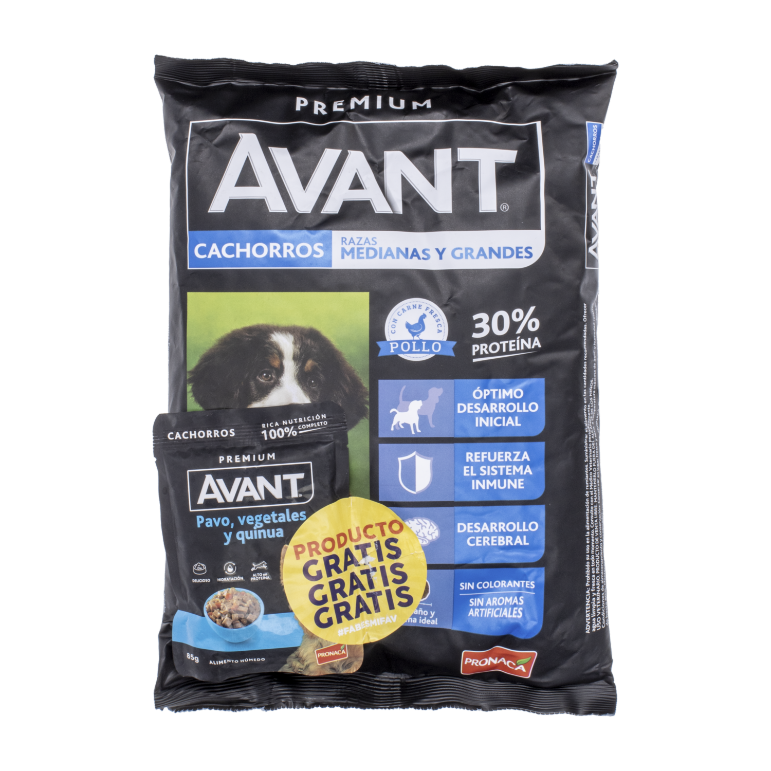 Alimento Para Perros Cachorros Medianos Y Grandes AVANT 1 Kg