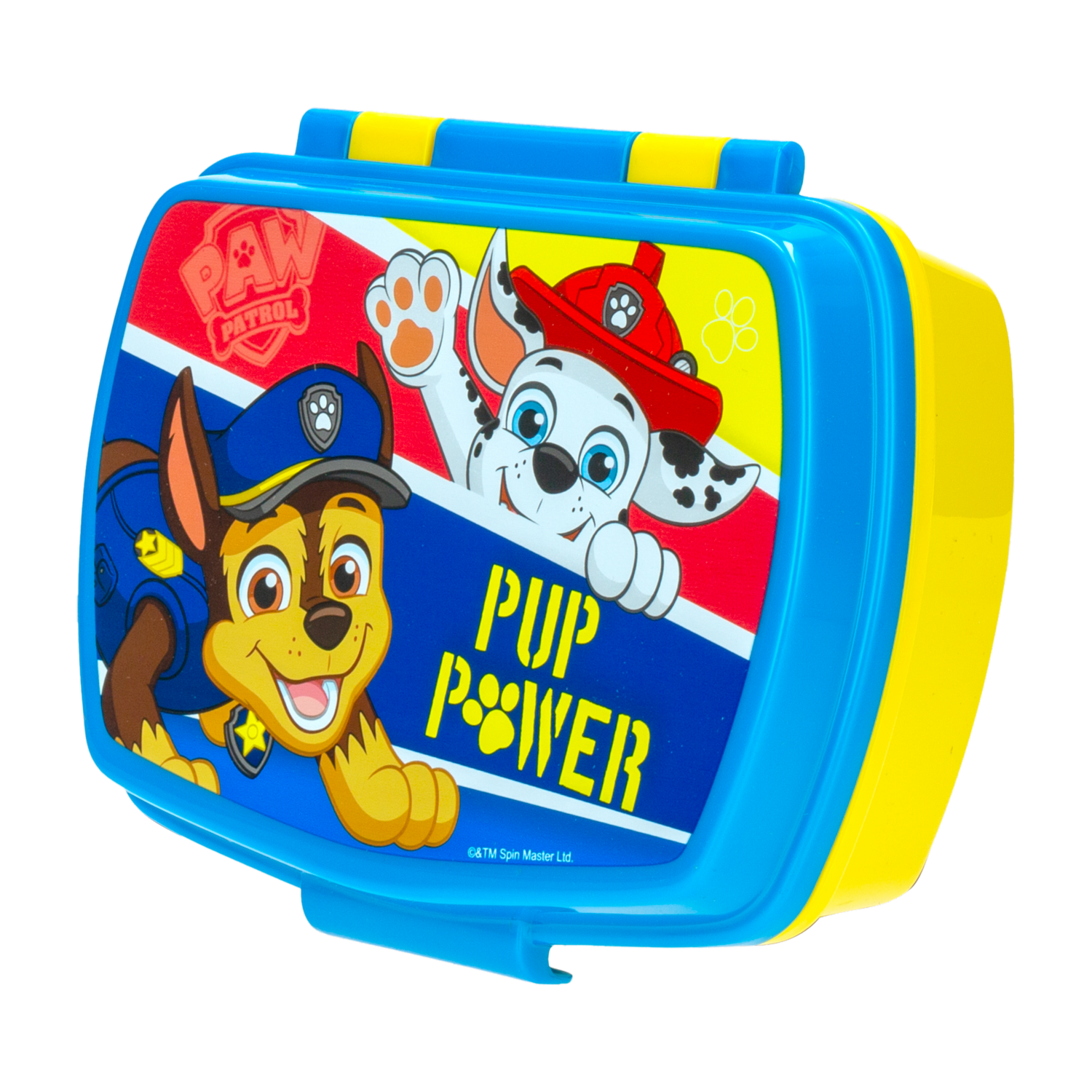 Set Infantil Botella Y Porta Alimentos Diseño Paw Patrol STOR 2 Piezas