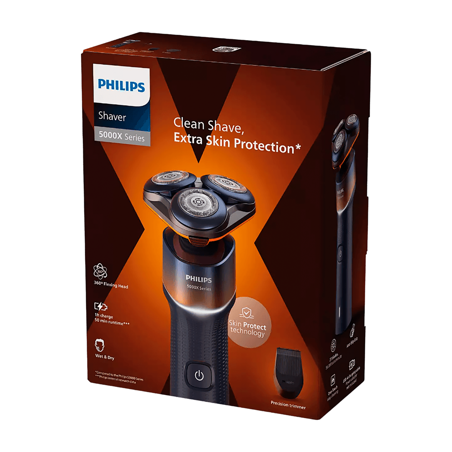 Afeitadora Eléctrica Inalámbrica X5012/05 PHILIPS Unidad