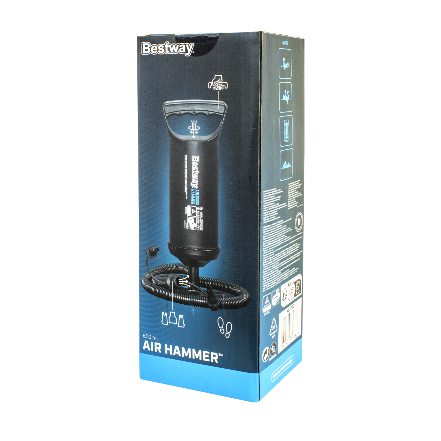 Bomba De Aire Manual Air Hammer 850 BESTWAY 4 PSI