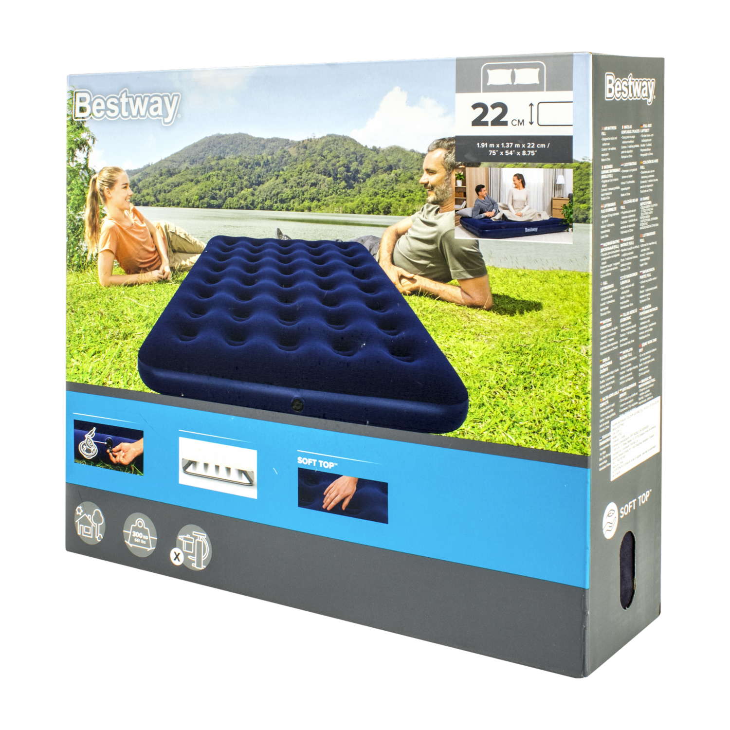 Colchón De Aire Soft Top BESTWAY Full