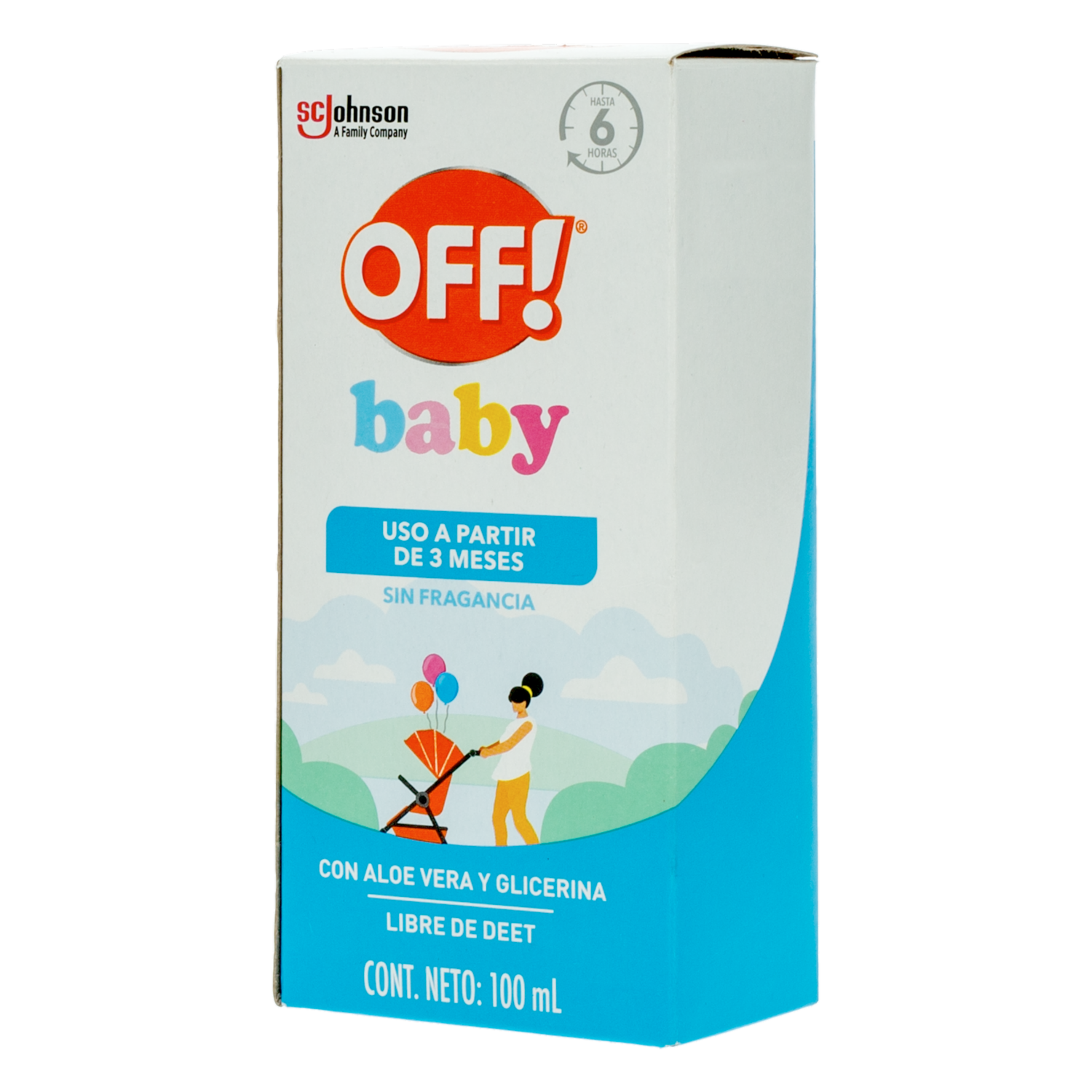Repelente Infantil En Crema Baby OFF! 100 Ml