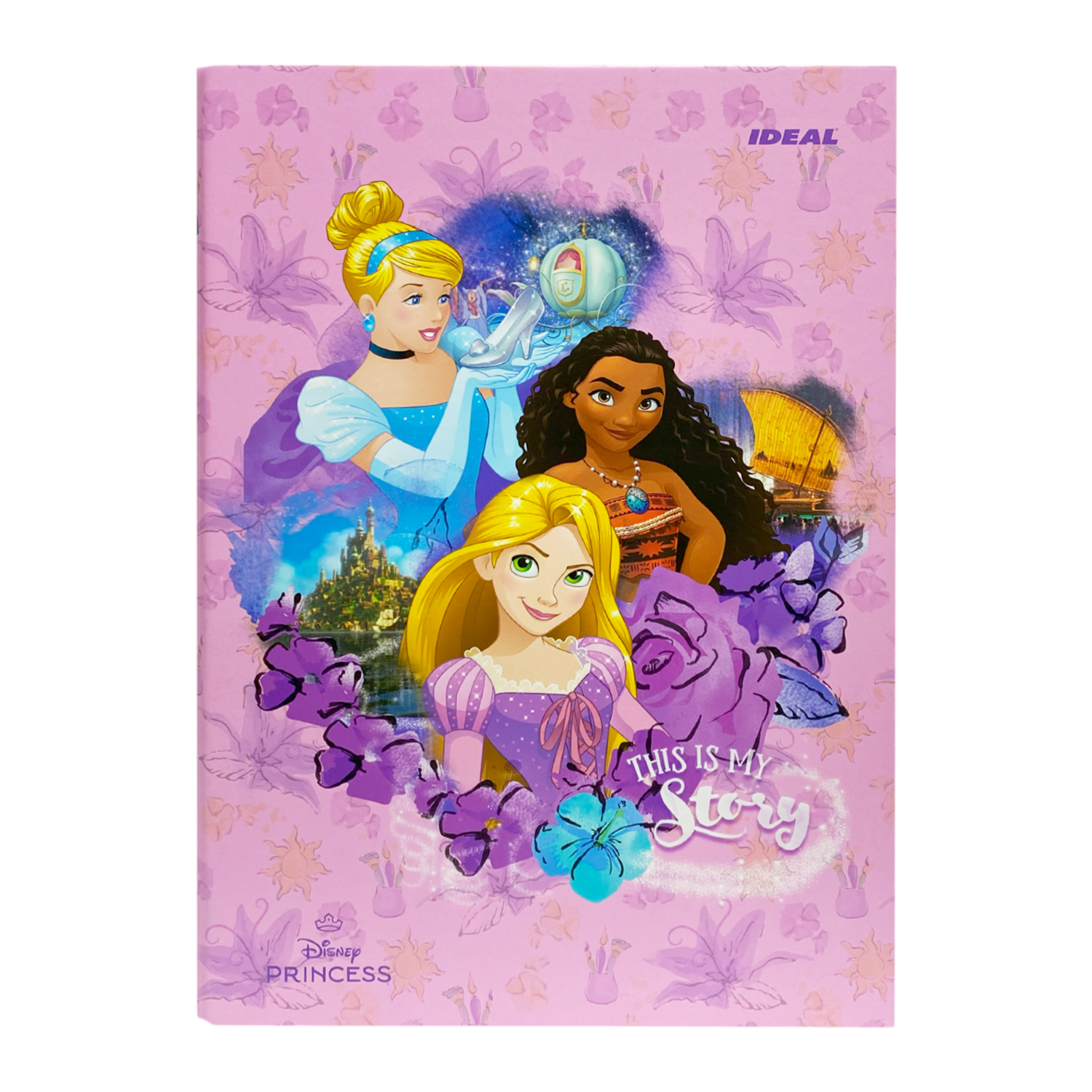 Carpeta 2 Argollas Princesas IDEAL A4
