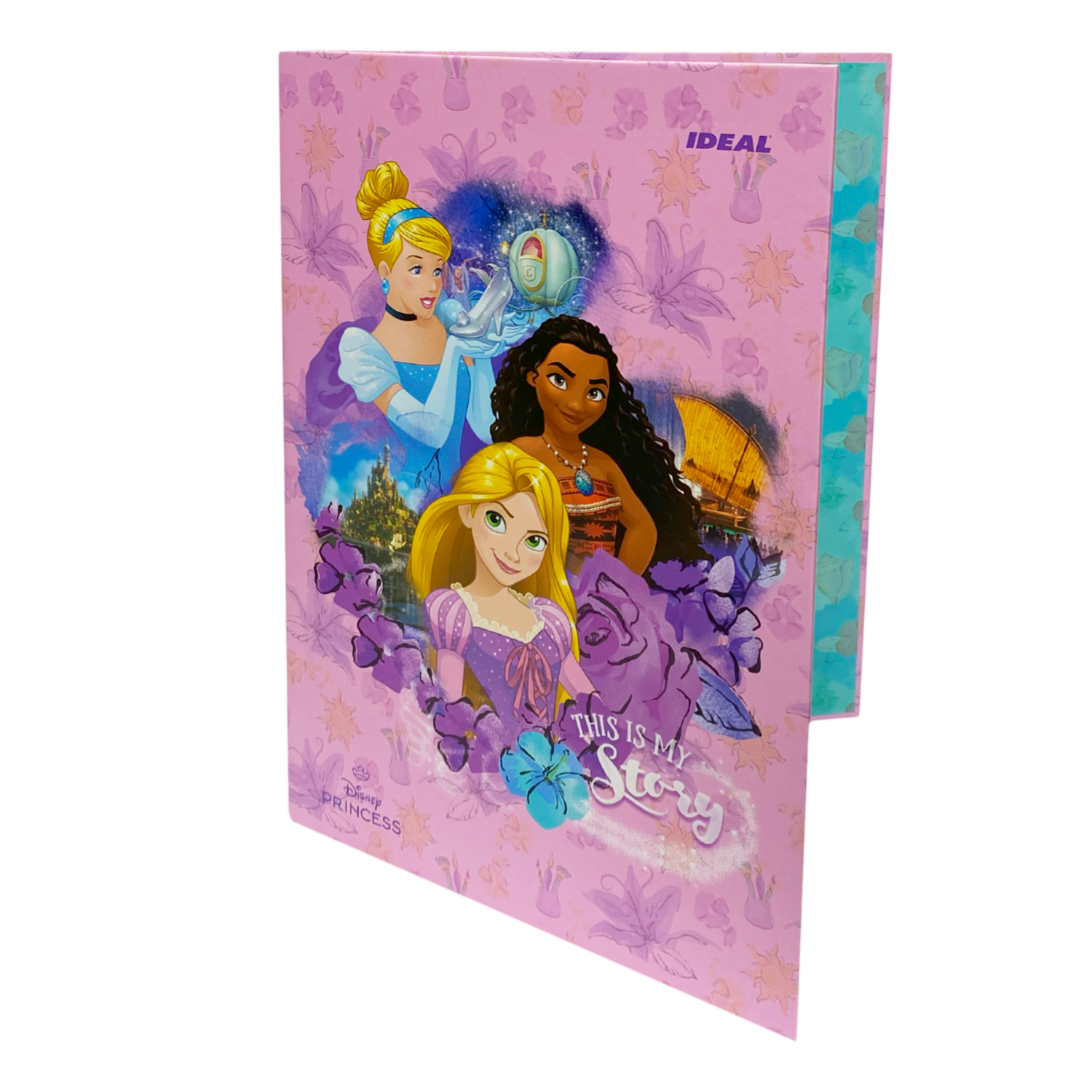 Carpeta 2 Argollas Princesas IDEAL A4