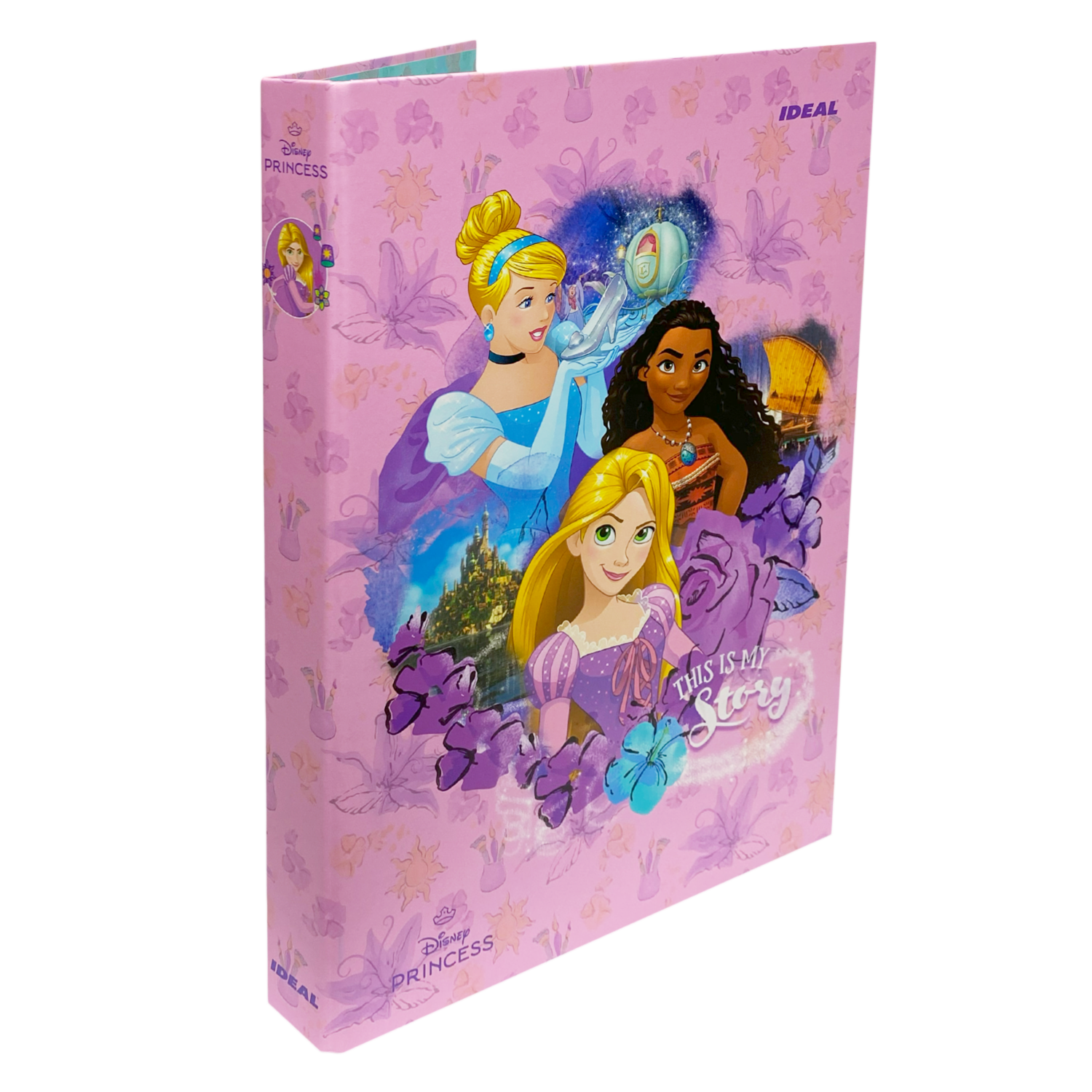 Carpeta 2 Argollas Princesas IDEAL A4