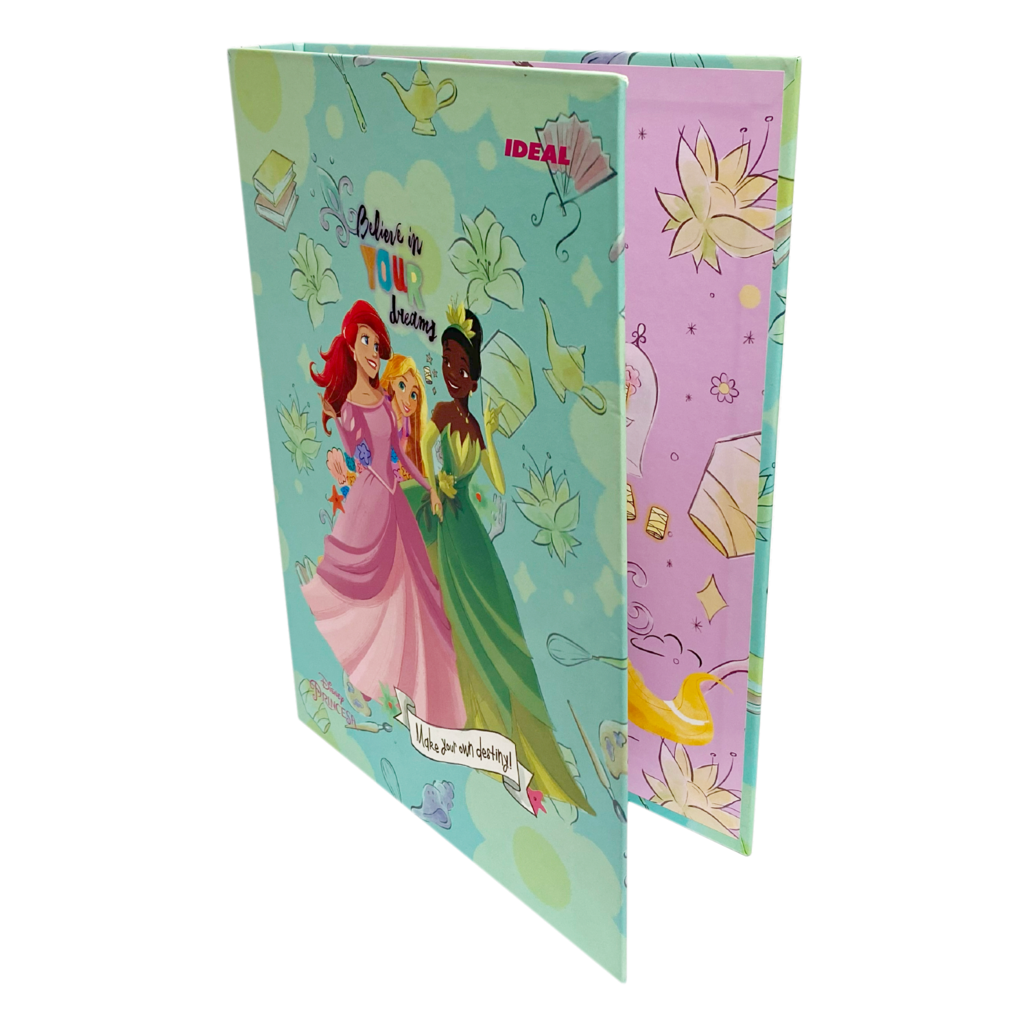 Carpeta 2 Argollas Princesas IDEAL A4