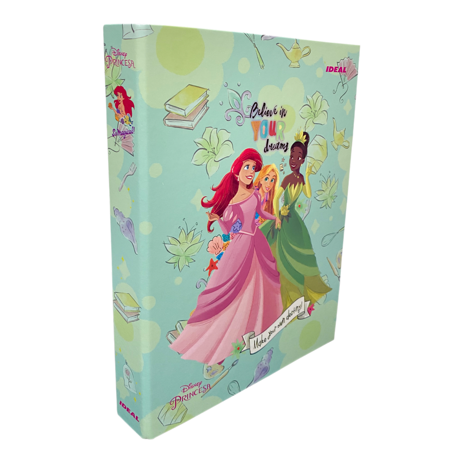Carpeta 2 Argollas Princesas IDEAL A4