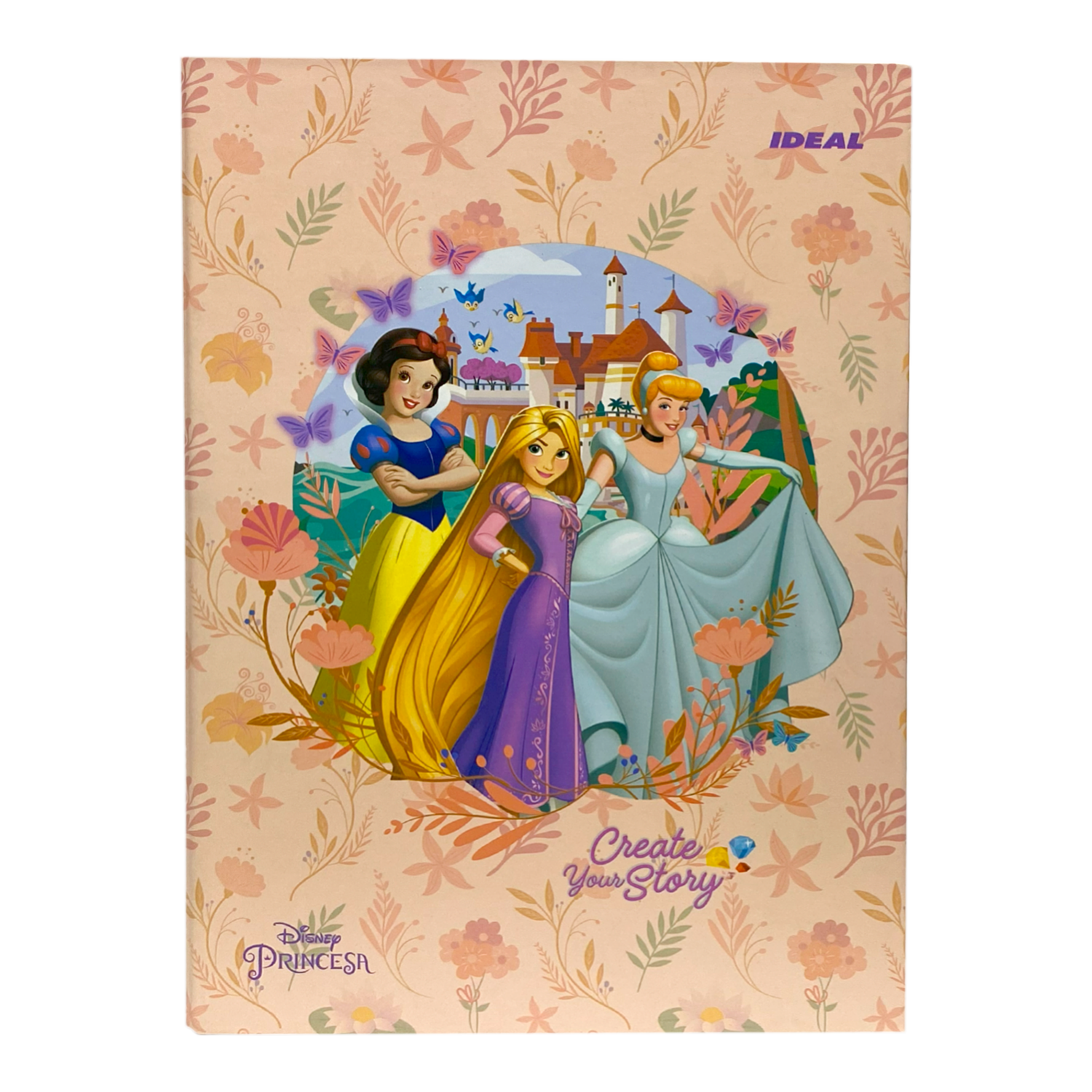Carpeta 2 Argollas Princesas IDEAL A4