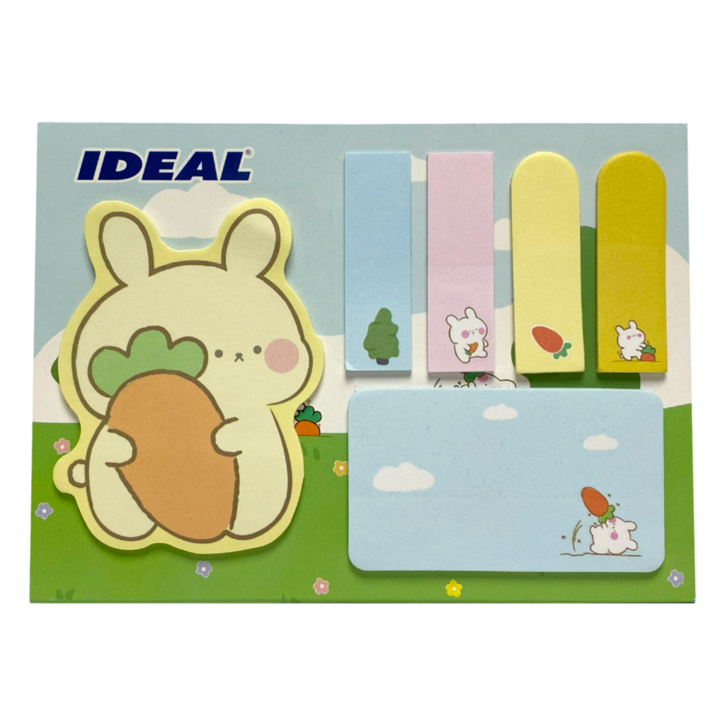 Set Notas Y Banderitas Animales Surtidos IDEAL 16x13 - Megamaxi