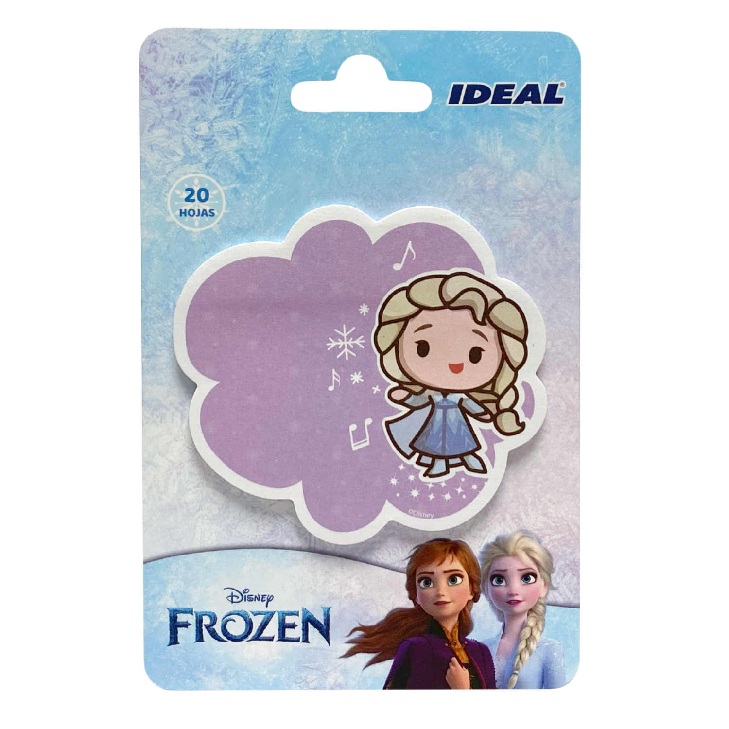 Notas Adhesivas Frozen IDEAL 20 Hojas 15.5X8