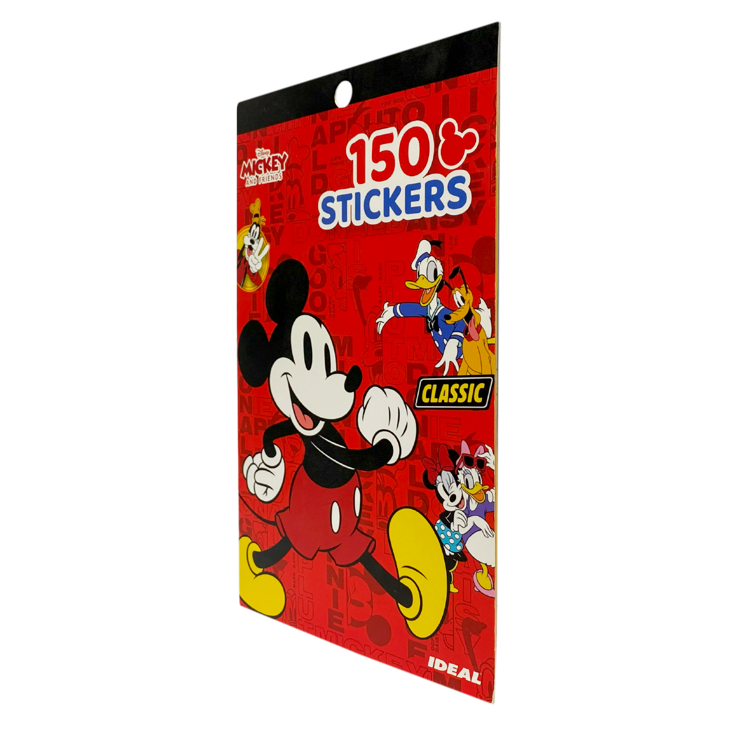 Block Stickers Mickey 150 Unidades. IDEAL A5