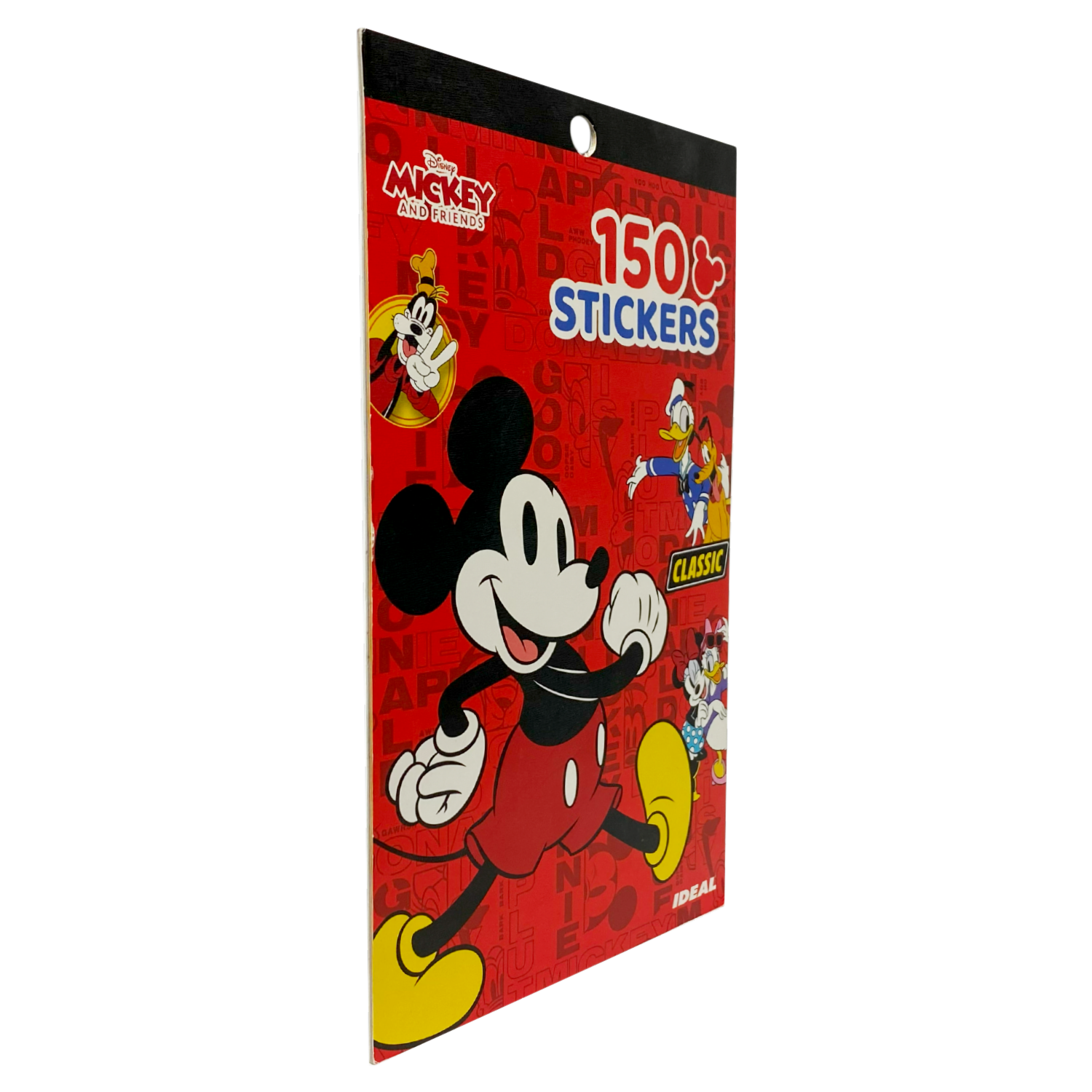 Block Stickers Mickey 150 Unidades. IDEAL A5