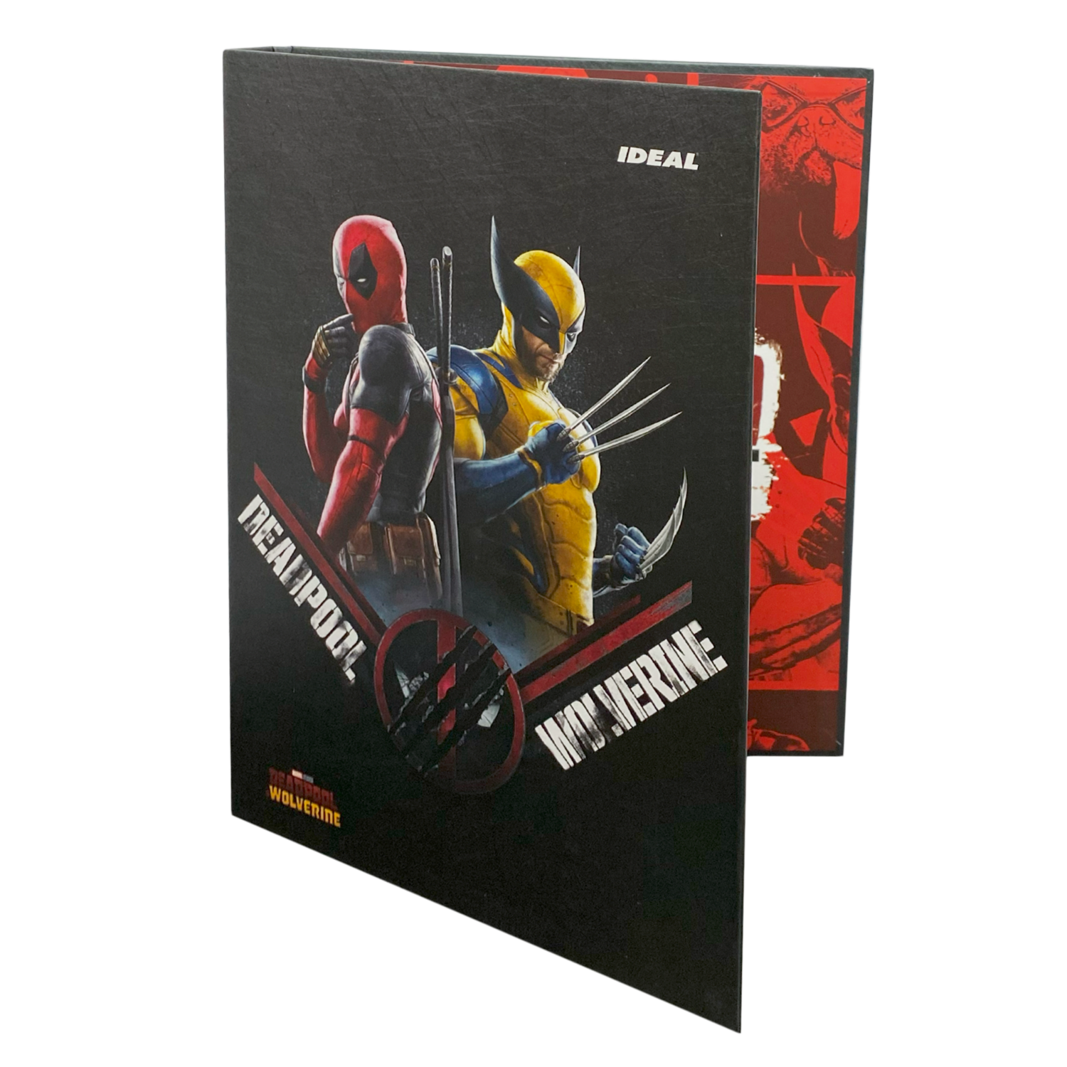 Carpeta 2 Argollas Deadpool IDEAL A4