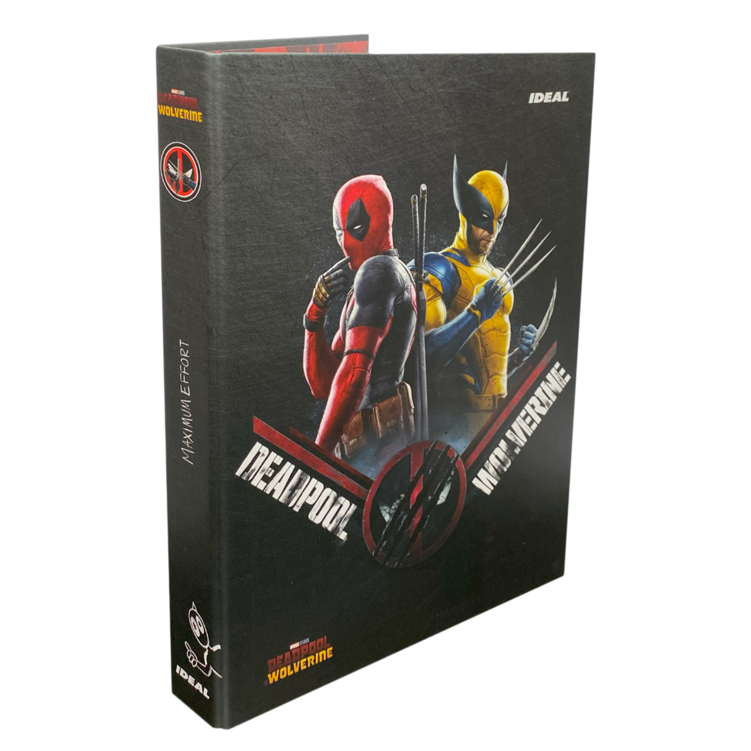 Carpeta 2 Argollas Deadpool IDEAL A4