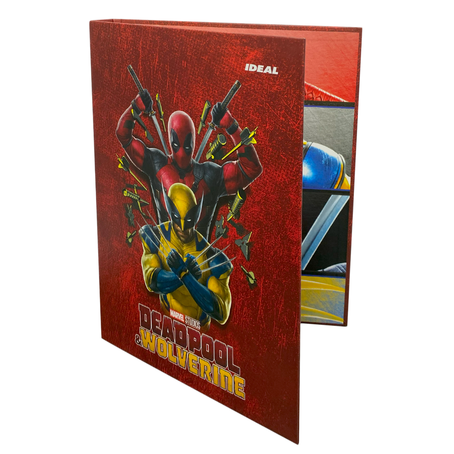 Carpeta 2 Argollas Deadpool IDEAL A4