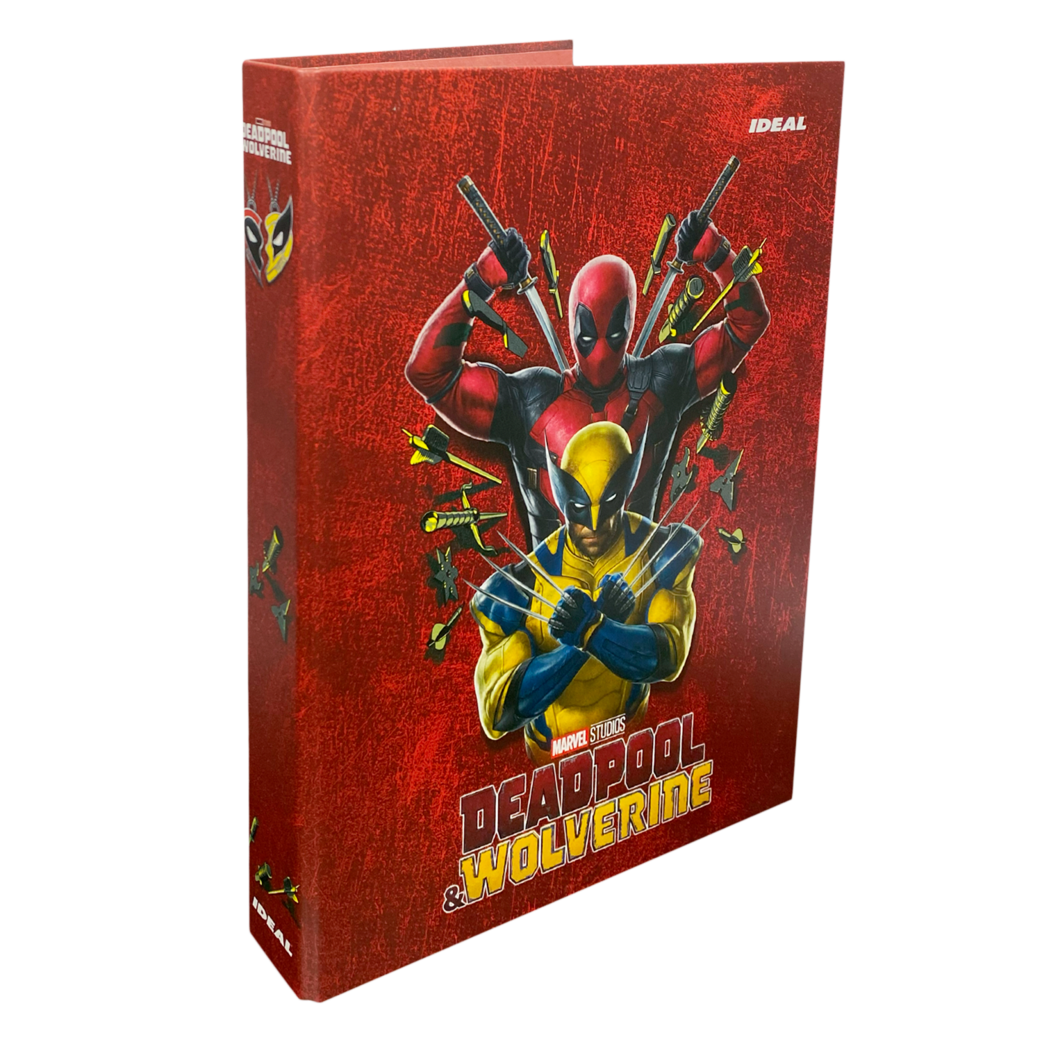 Carpeta 2 Argollas Deadpool IDEAL A4