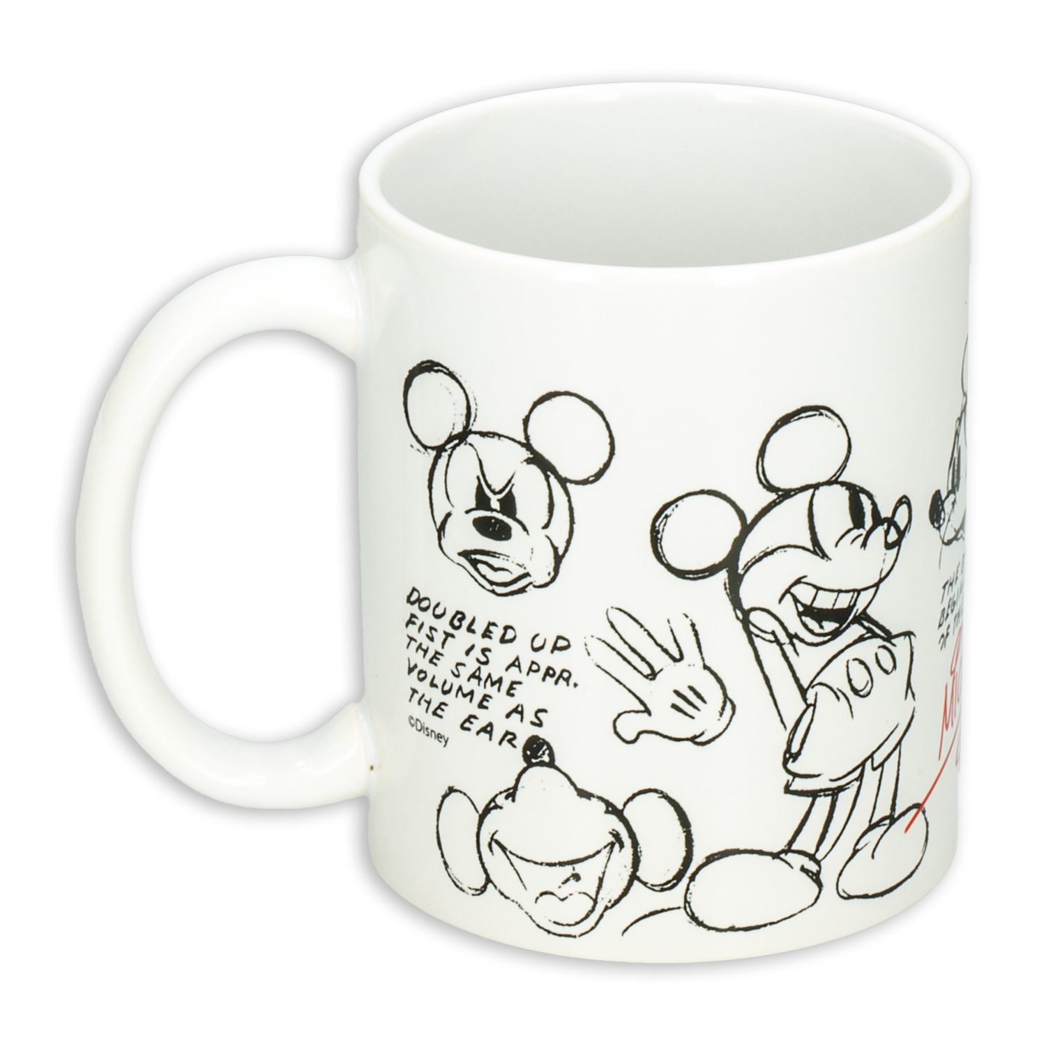 Jarro De Cerámica Diseño Mickey Mouse Vintage STOR 11 Onzas