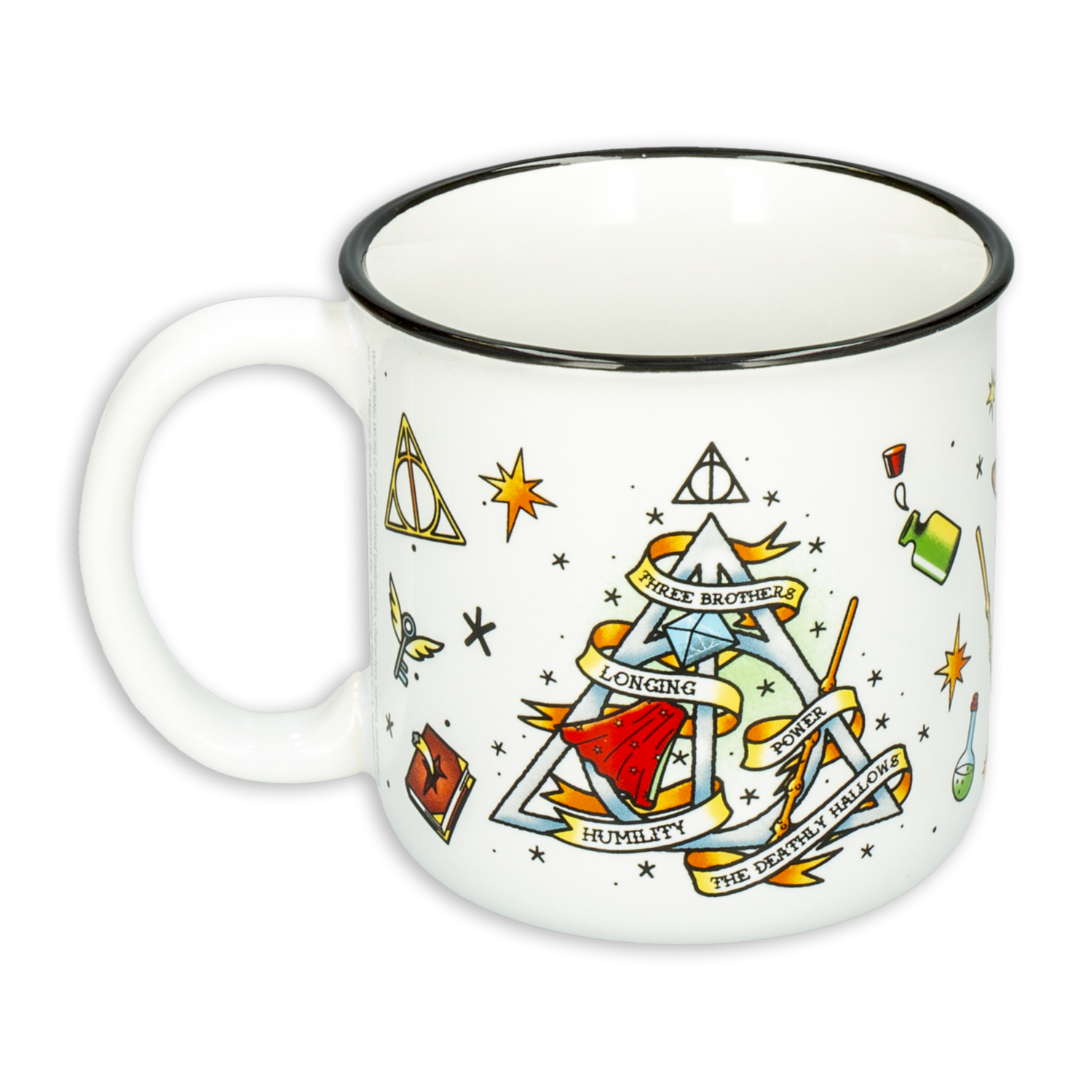 Jarro De Cerámica Diseño Harry Potter Magic Symbols STOR 14 Onzas