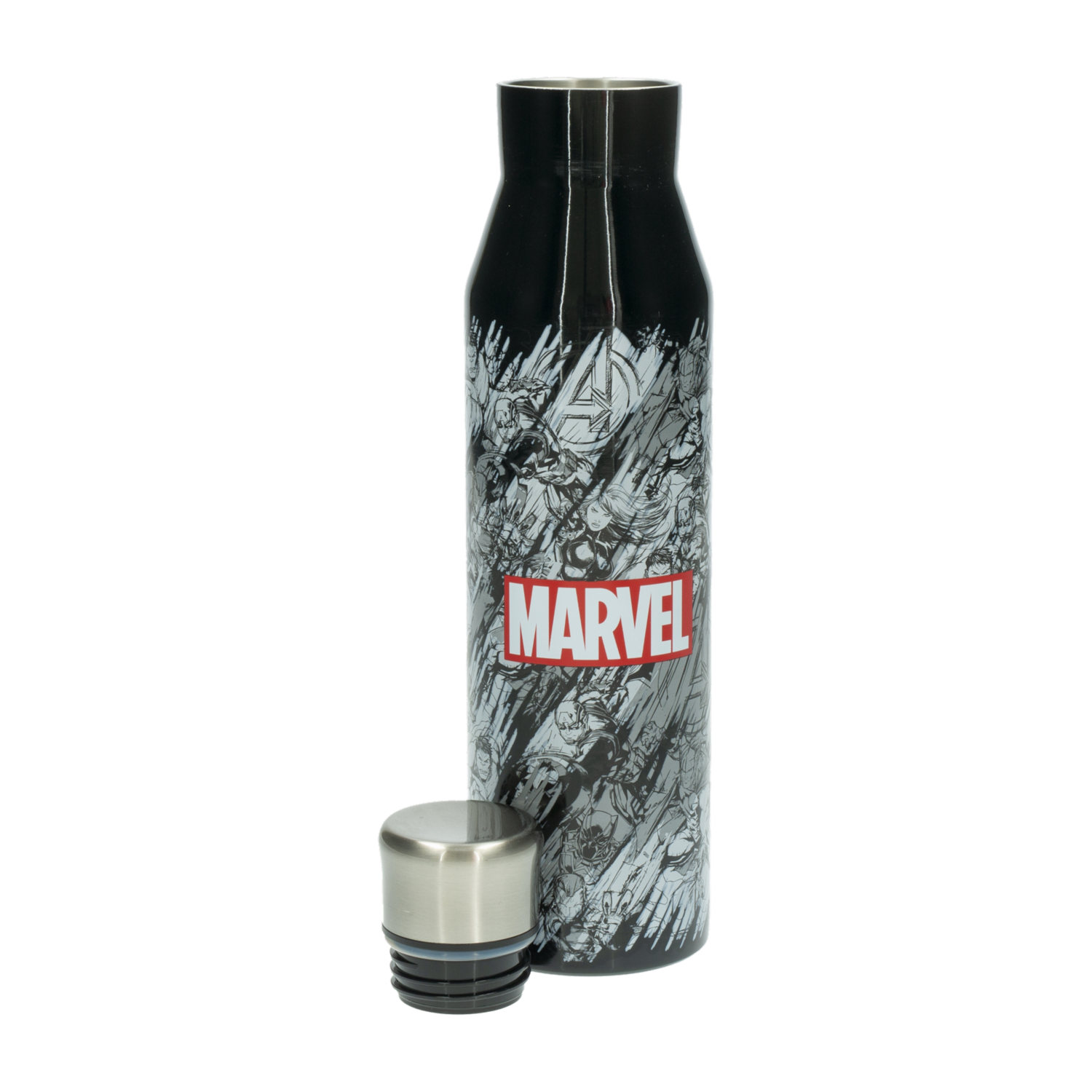 Tomatodo De Acero Inoxidable Diseño Marvel STOR 580 Ml
