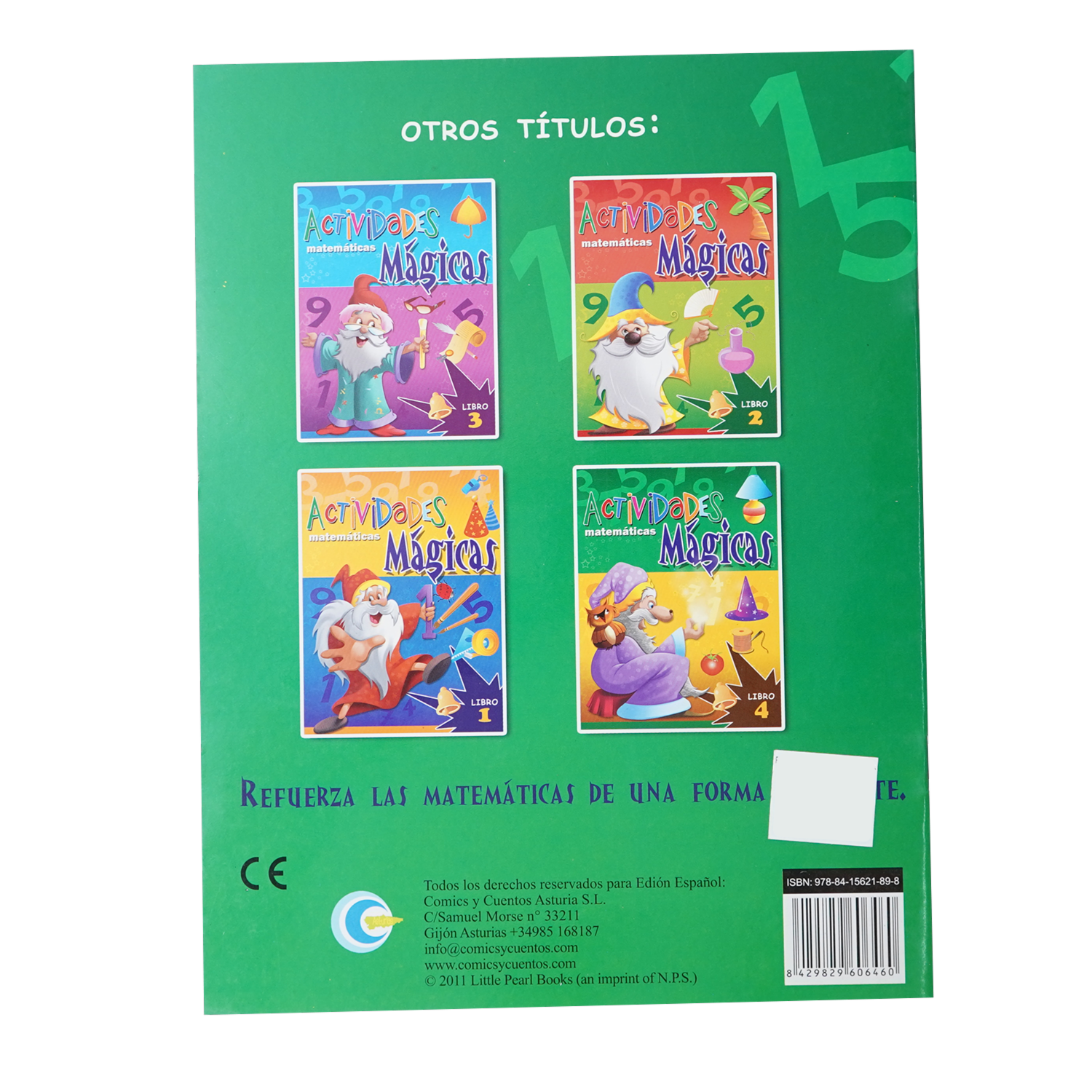 Libros Actividades Mágicas Matemáticas 4T ASTURIAS 16 Páginas