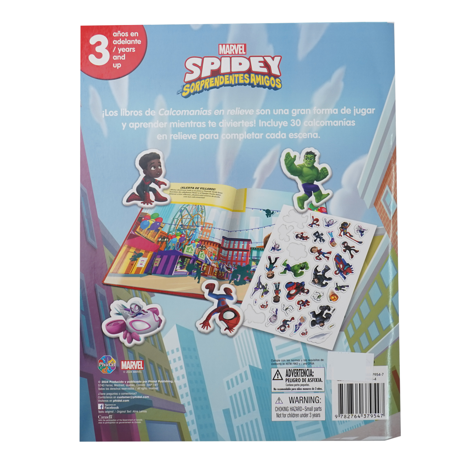 Libros Marvel Spidey Sorprendentes Amigos DISNEY 10 Páginas