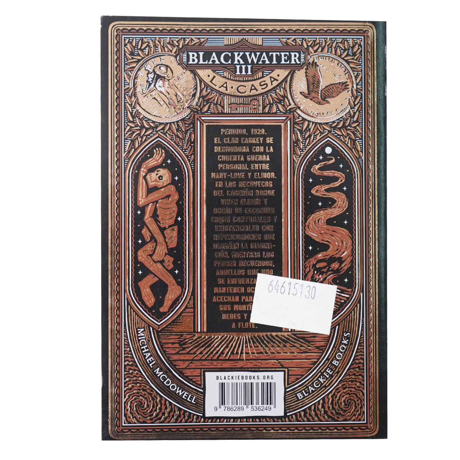 Libro Blackwater 3 La Casa RANDOM HOUSE 252 Páginas