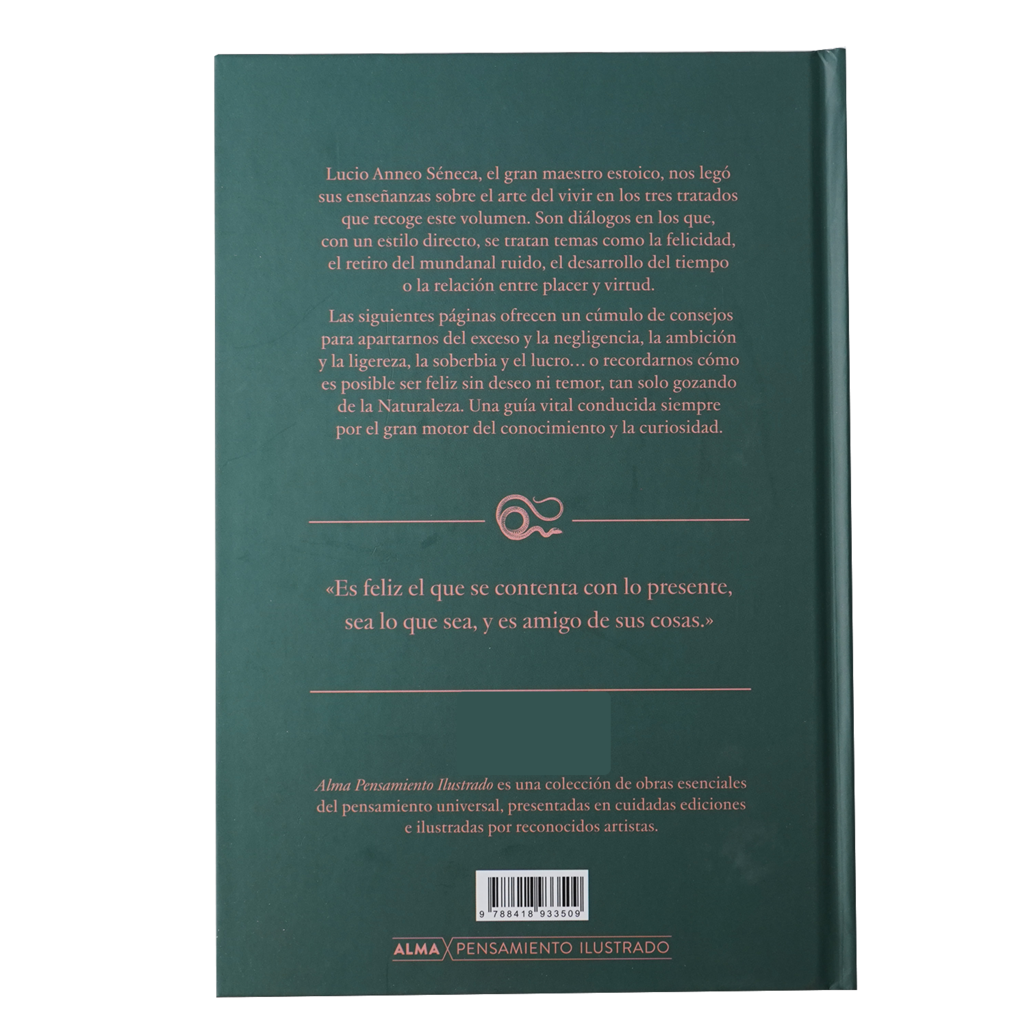 Libro Sobre La Felicidad El Ocio Y La Brevedad De La Vida MR.BOOKS 122 Páginas