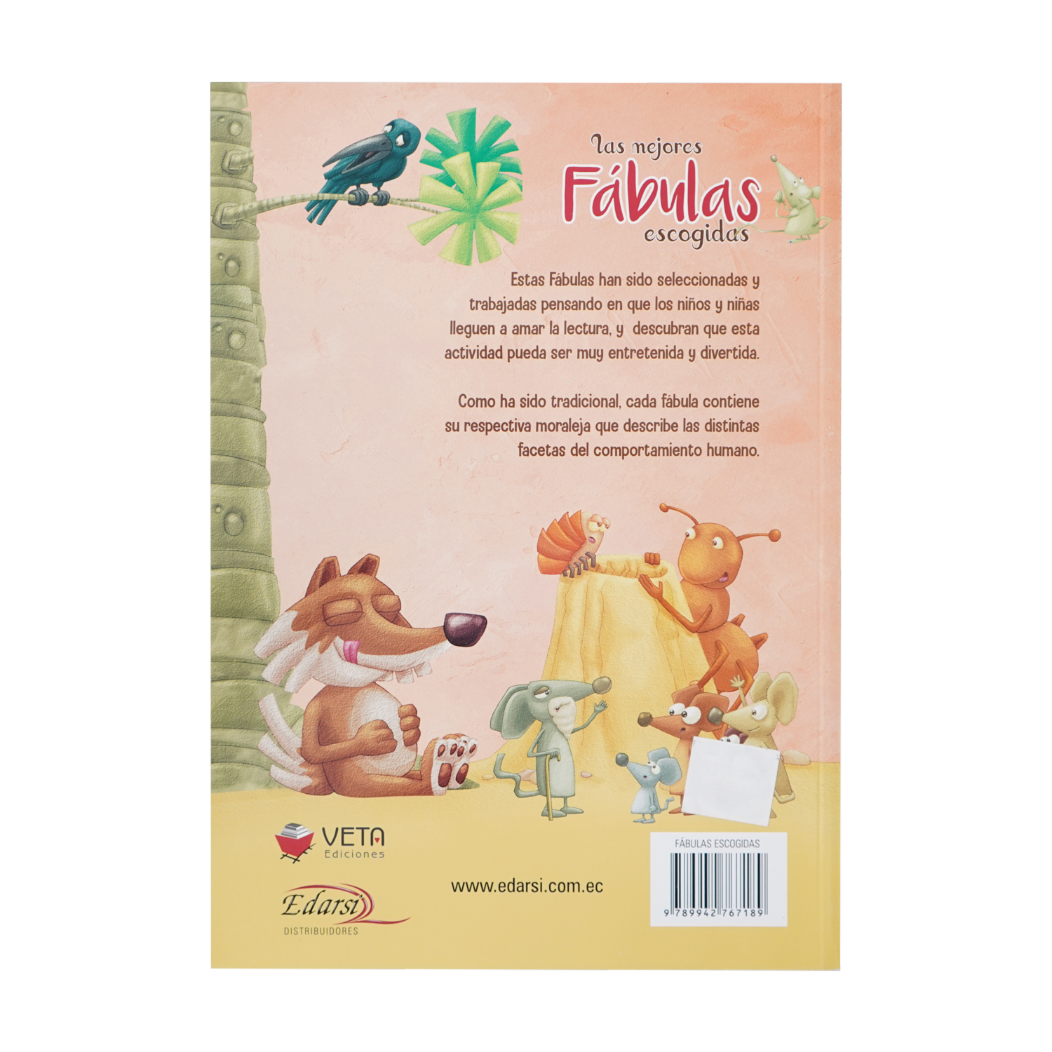 Libro Fabulas Escogidas VETA EDICIONES 64 Páginas