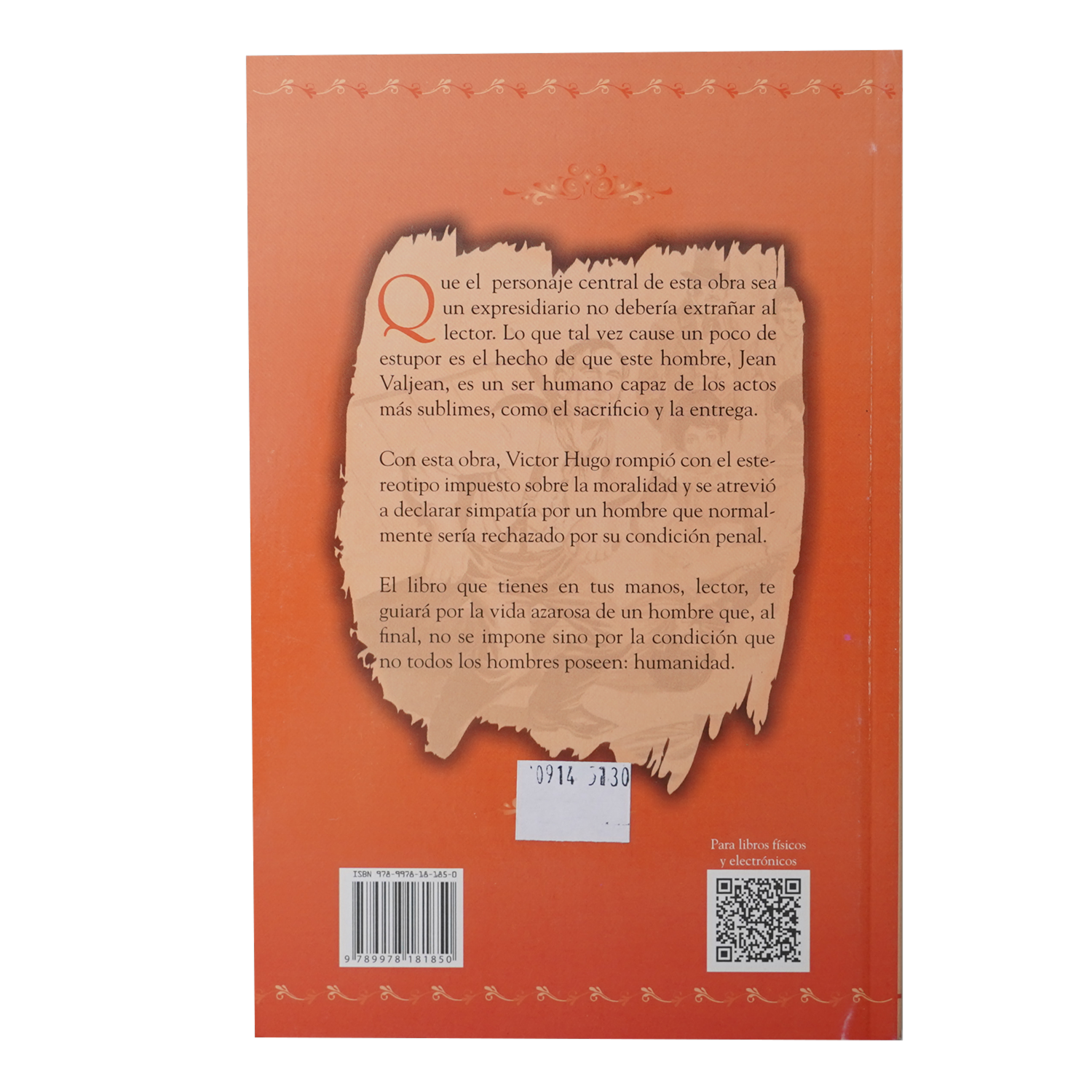 Libro Los Miserables RADMANDÍ 139 Páginas