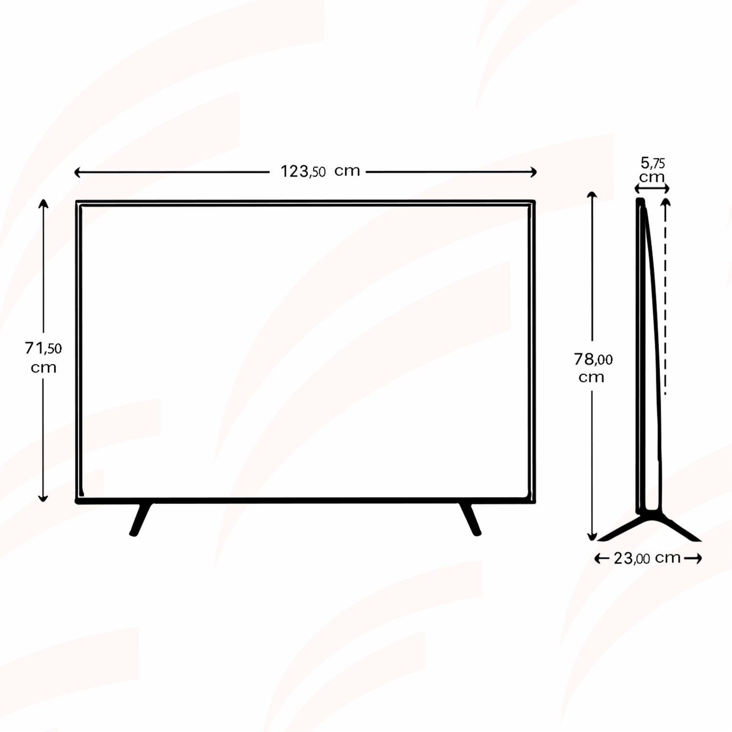 TV Led WebOS 55NANO80TSA LG 55″