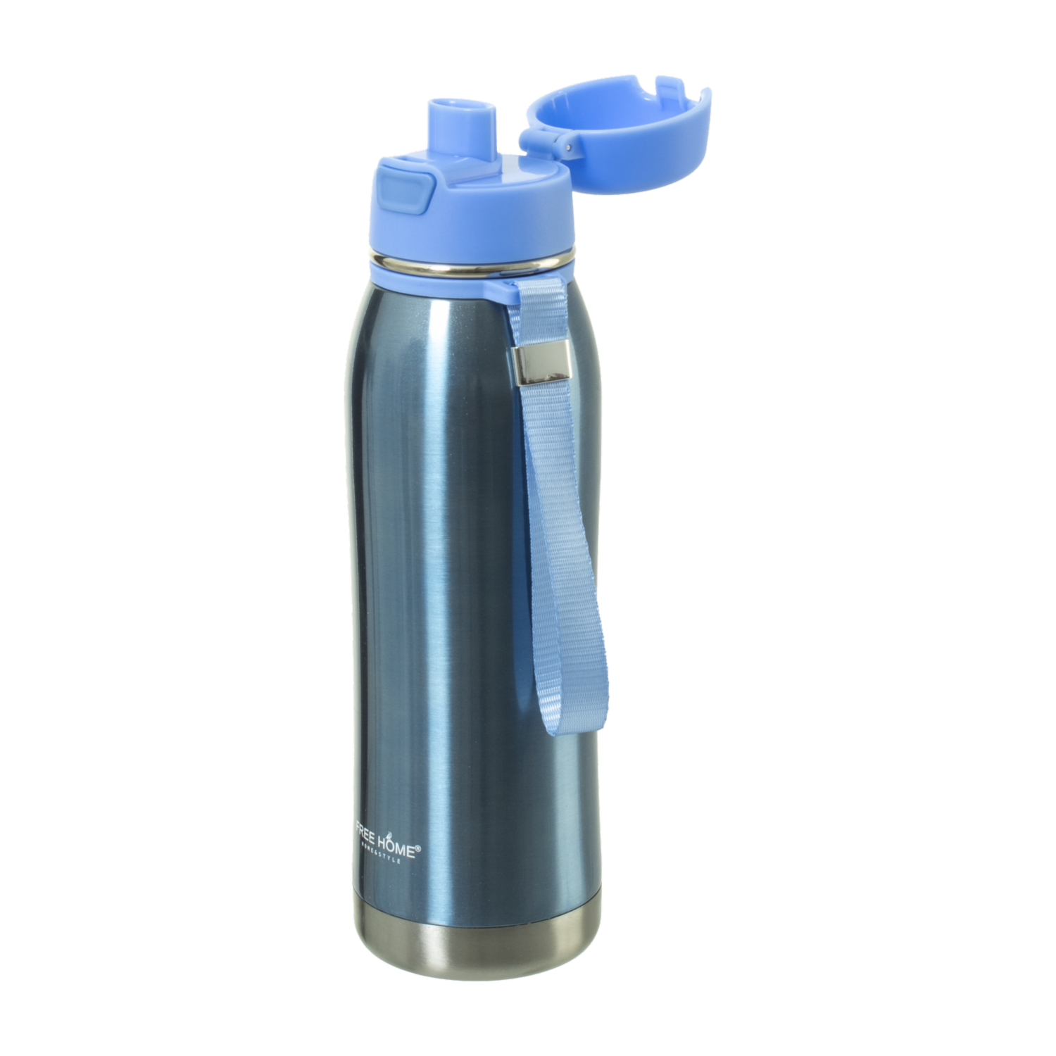 Tomatodo Metálico Térmico Azul FREE HOME 600 Ml