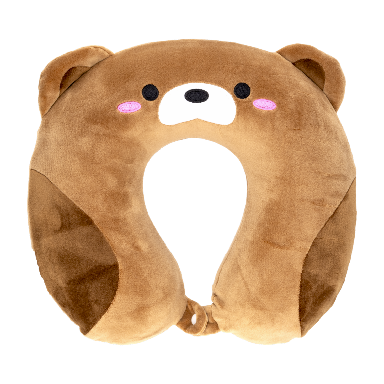 Cojín De Cuello Infantil Oso Café BEWALKER 1 Pieza