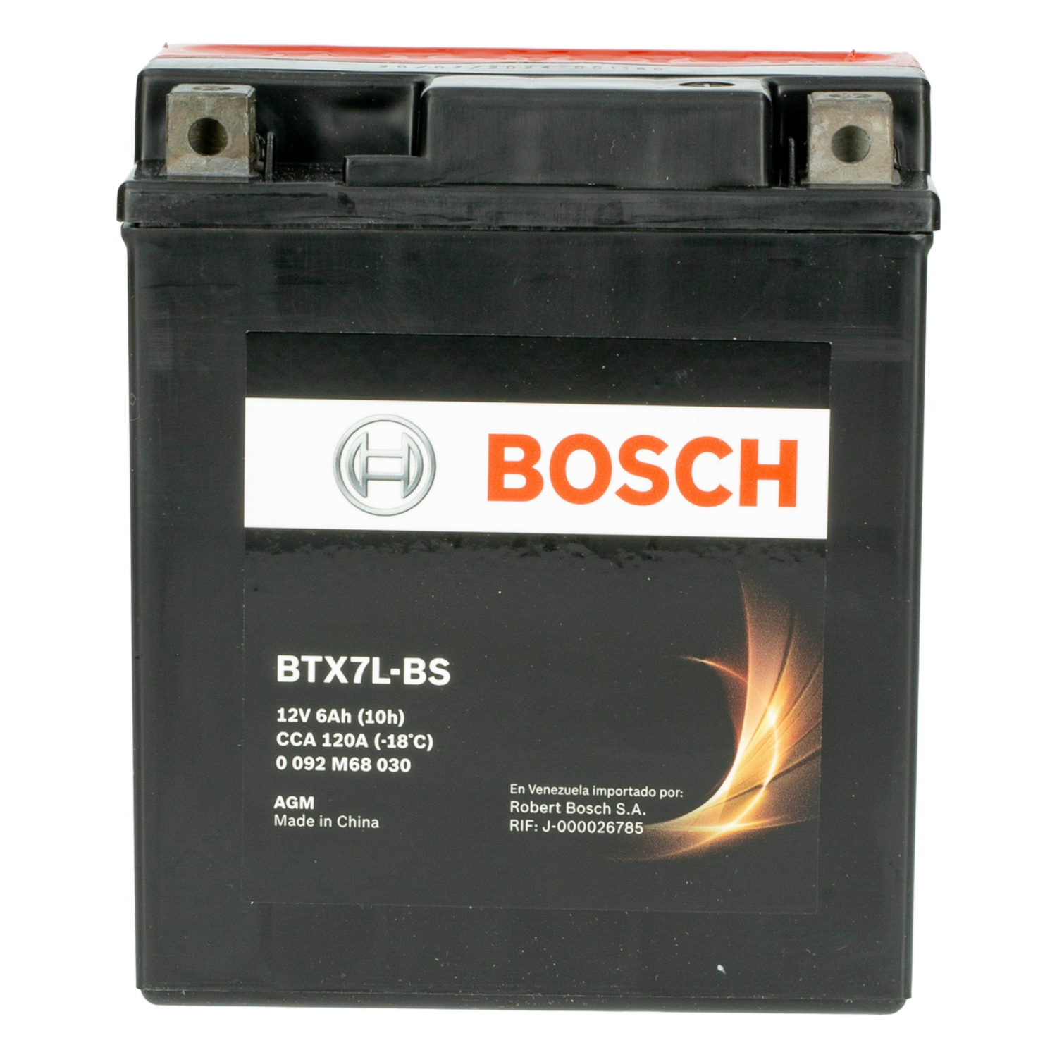 Batería Para Moto BTX7L-BS BOSCH 12 V 6 AH