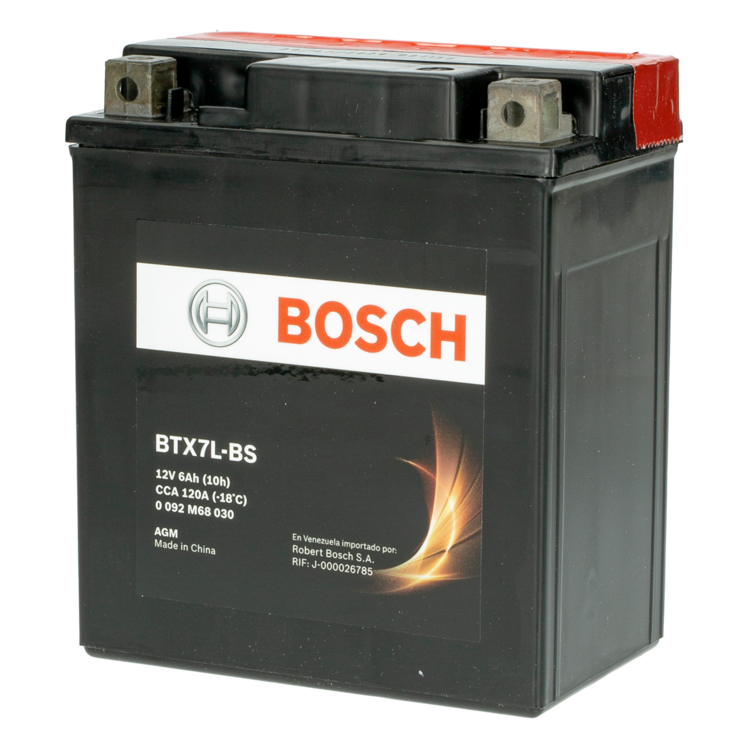 Batería Para Moto BTX7L-BS BOSCH 12 V 6 AH